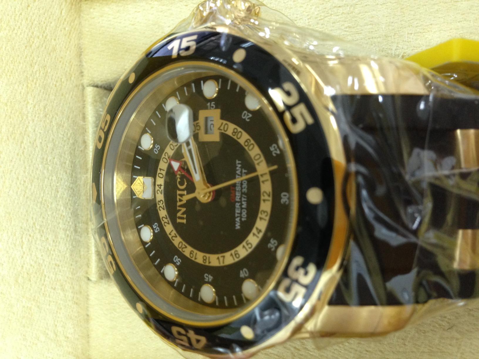 Invicta Men's 6991 Pro Diver Collection GMT Black Dial Black Polyurethane Watch customer photo 2