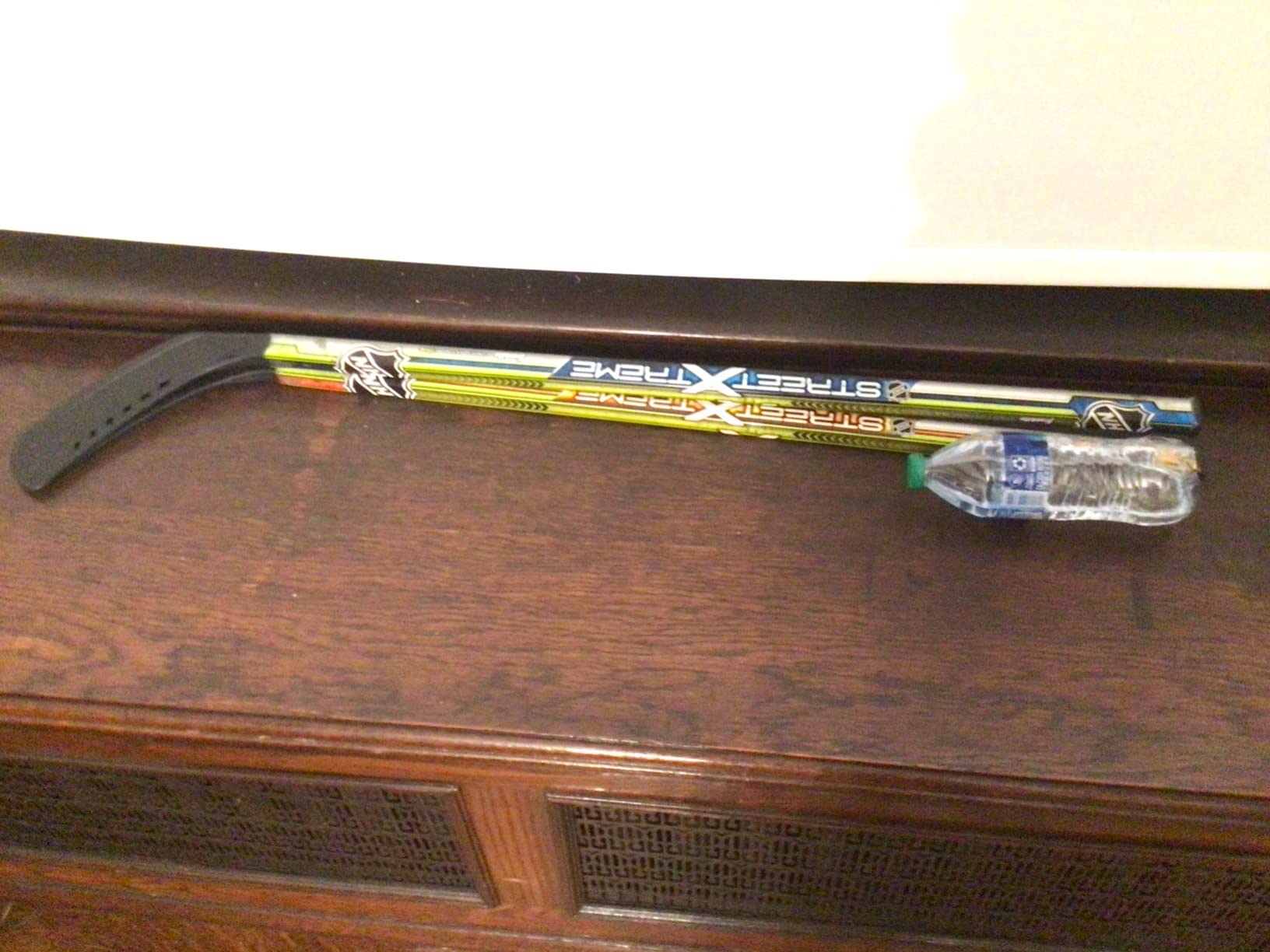 Franklin Sports NHL Kids Street Hockey Stick Set - Includes (2) Youth Street Hockey Sticks + (1) Outdoor Roller Hockey Ball - Perfect Hockey Starter Set for Kids customer photo 1