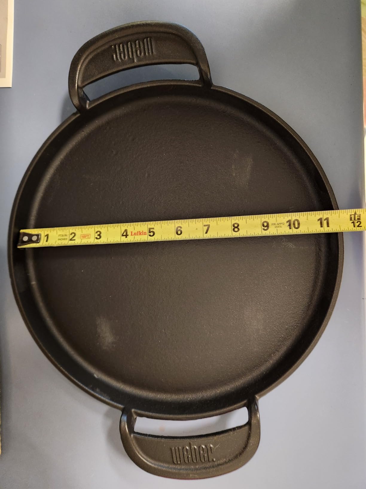 Weber® Gourmet BBQ Griddle, Porcelain-Enameled Cast Iron customer photo 1