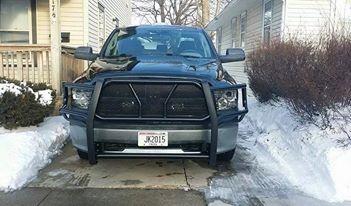 Westin 57-3545 HDX 1-Piece Grille Guard customer photo 1