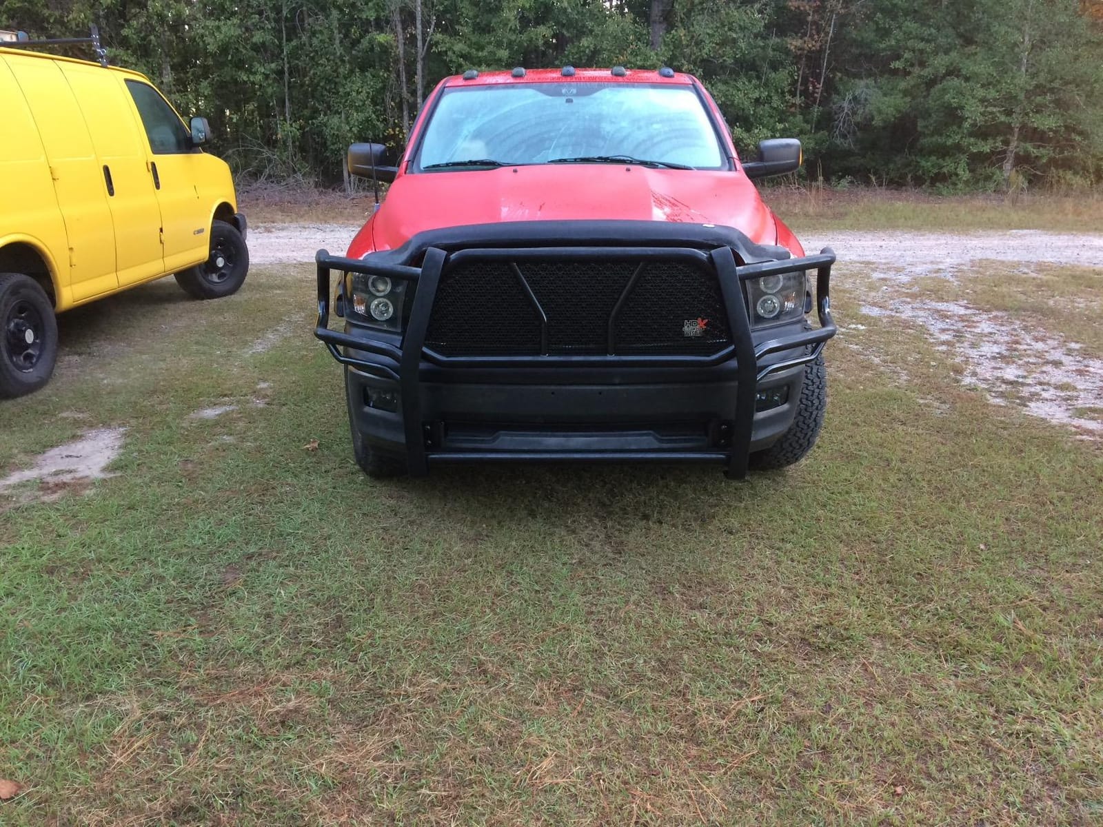 Westin 57-3545 HDX 1-Piece Grille Guard customer photo 2