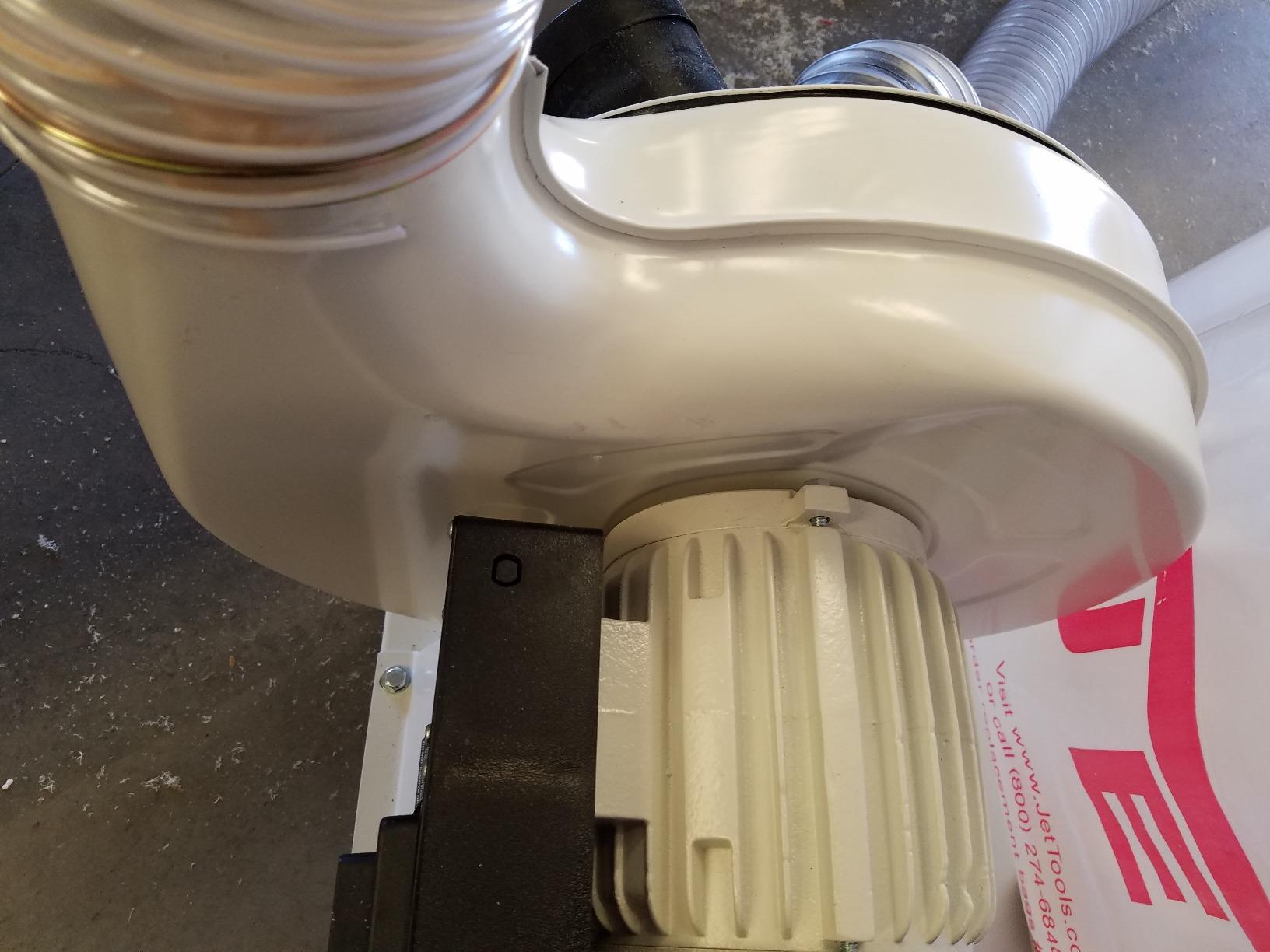JET Vortex Cone Dust Collector, 2-Micron Canister Filter, 2 HP, 230V 1Ph (DC-1200VX-CK1) customer photo 1