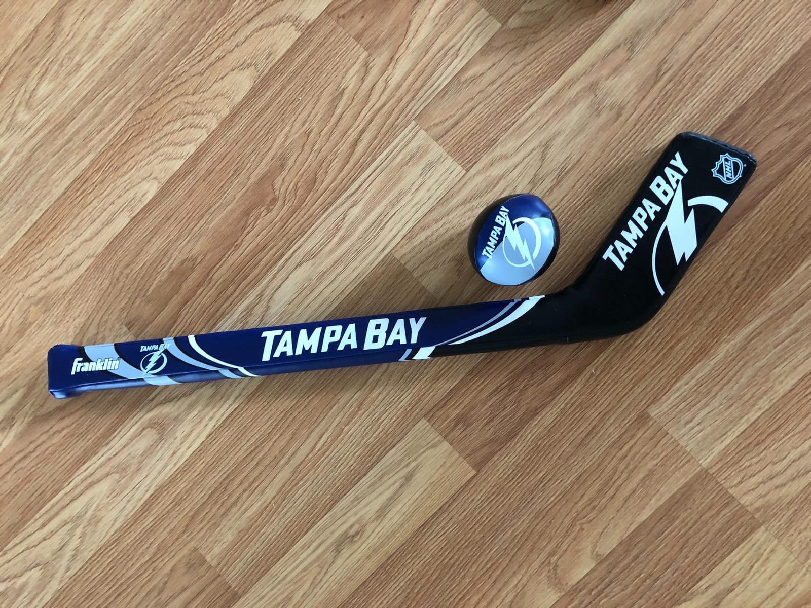 Franklin Sports NHL Team Mini Soft Hockey Stick Set - NHL Team Soft Foam Mini Hockey Stick and Ball - Great Toy for Kids customer photo 2
