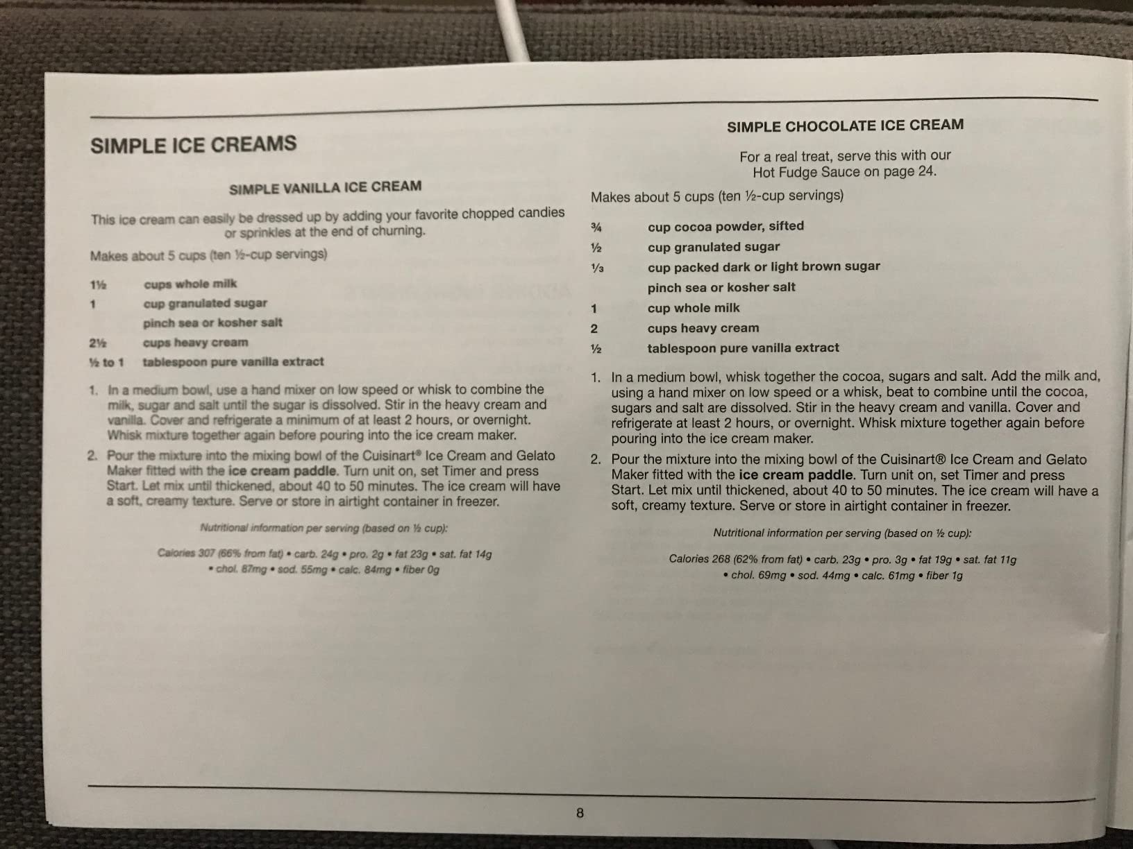 Cuisinart 1.5-Quart Ice Cream Maker and Gelato Machine, Makes Frozen Yogurt and Sorbet, Fully Automatic with Commercial-Quality Compressor and 2 Churning Paddles, ICE-100, Black/Stainless customer photo 2