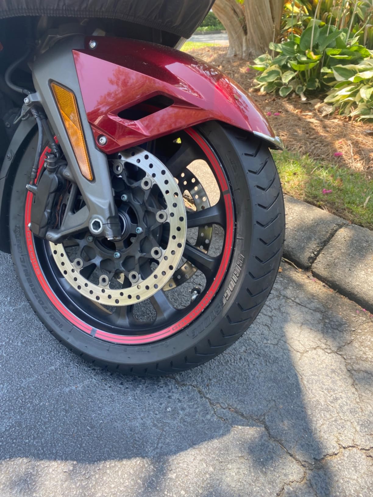 Bridgestone Exedra Max Front Motorcycle Radial Tire - 130/70R18 63W customer photo 2