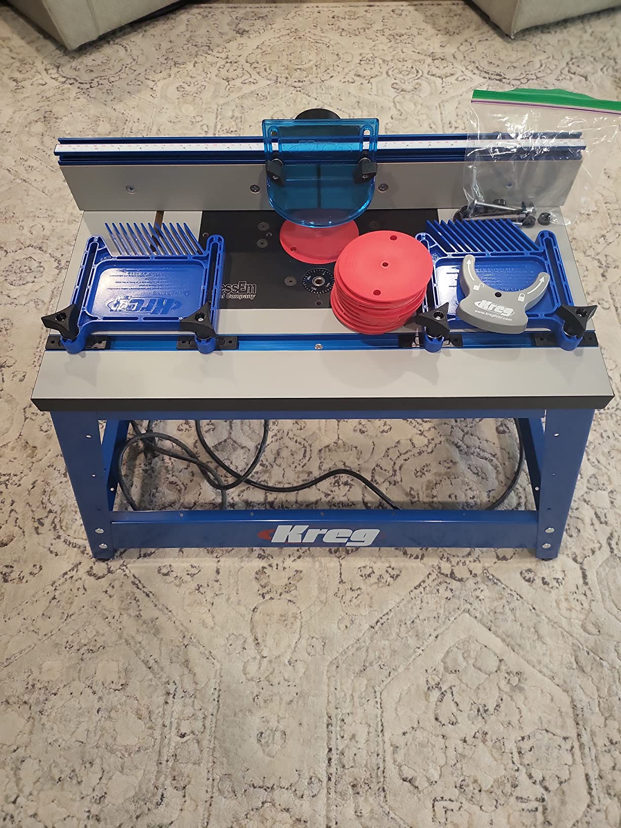 Kreg Bench Top Router Table, Woodworking Router Table, PRS2100, Bench Top customer photo 1