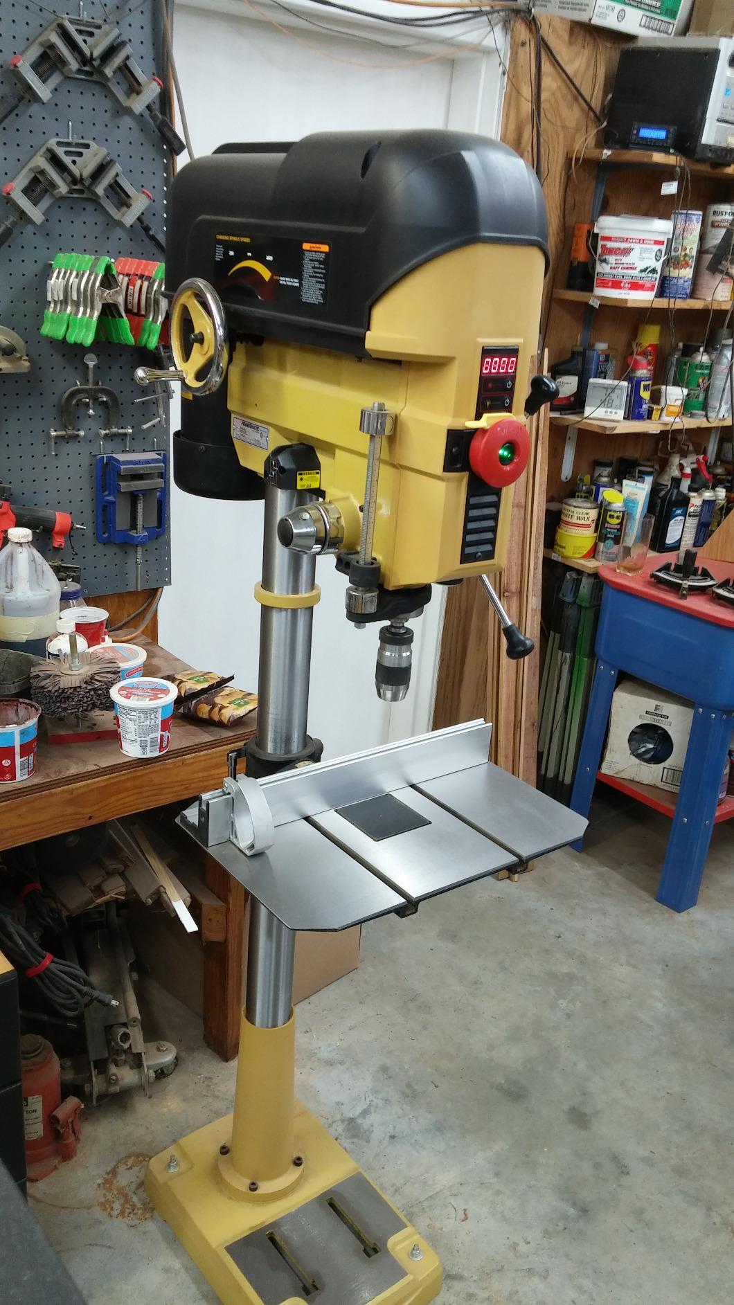 Powermatic 18-Inch Floor Drill Press, Variable Speed, 1 HP, 115/230V 1Ph (Model PM2800B) customer photo 2