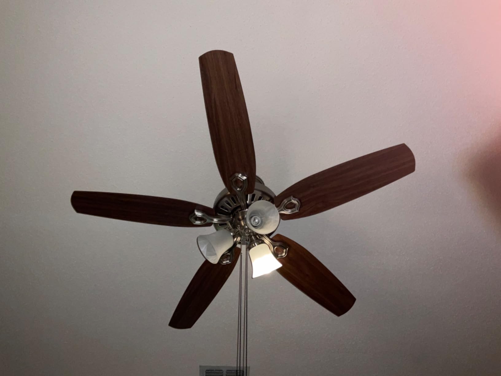 Hunter Builder Plus, Indoor, Ceiling Fan, Pull Chain, 52 inch, New Bronze customer photo 2