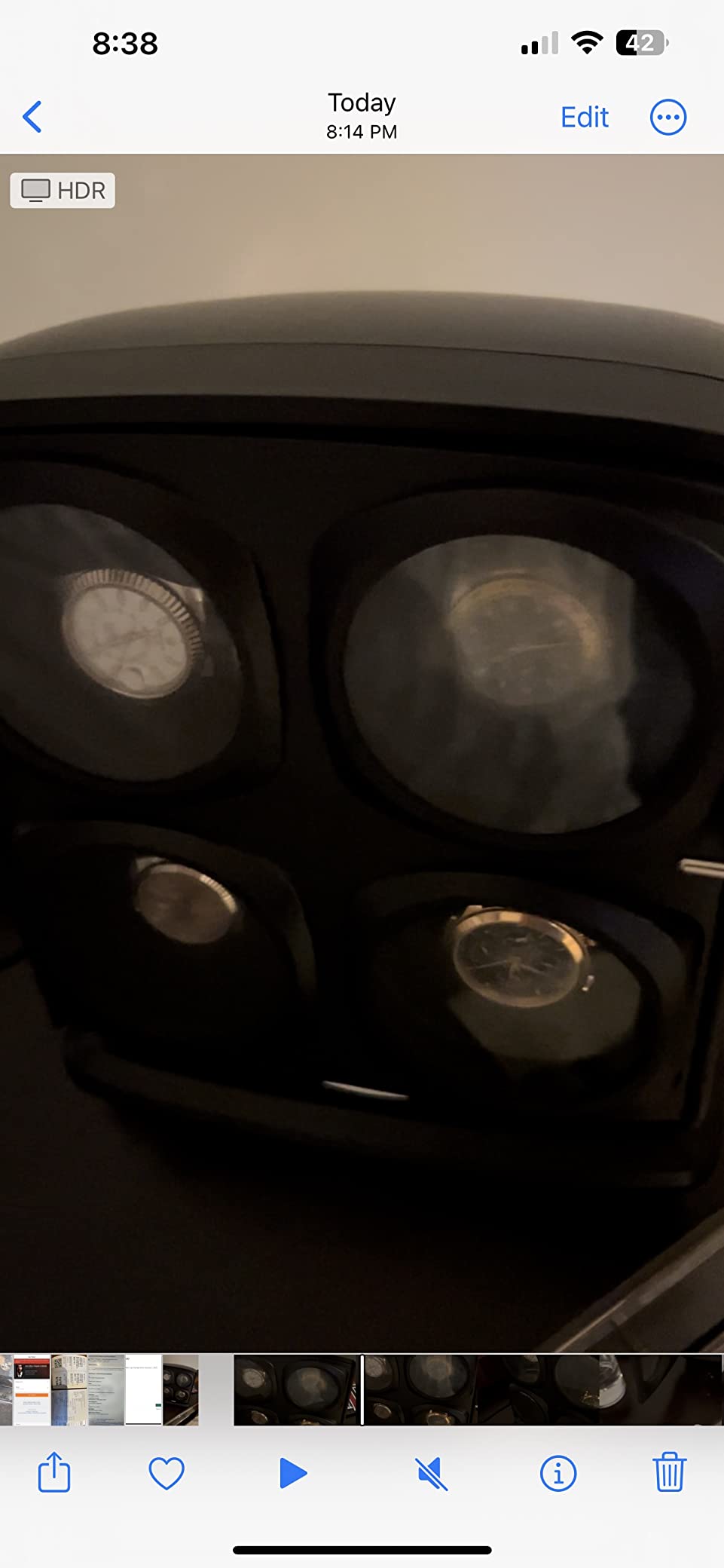 Versa [Newly Updated] Quad Watch Winder in Black - Independently Controlled Settings - Multiple Direction and Timer Settings - Adjustable Watch Pillow - Plenty of Space for Large Watches - No Magnets customer photo 1