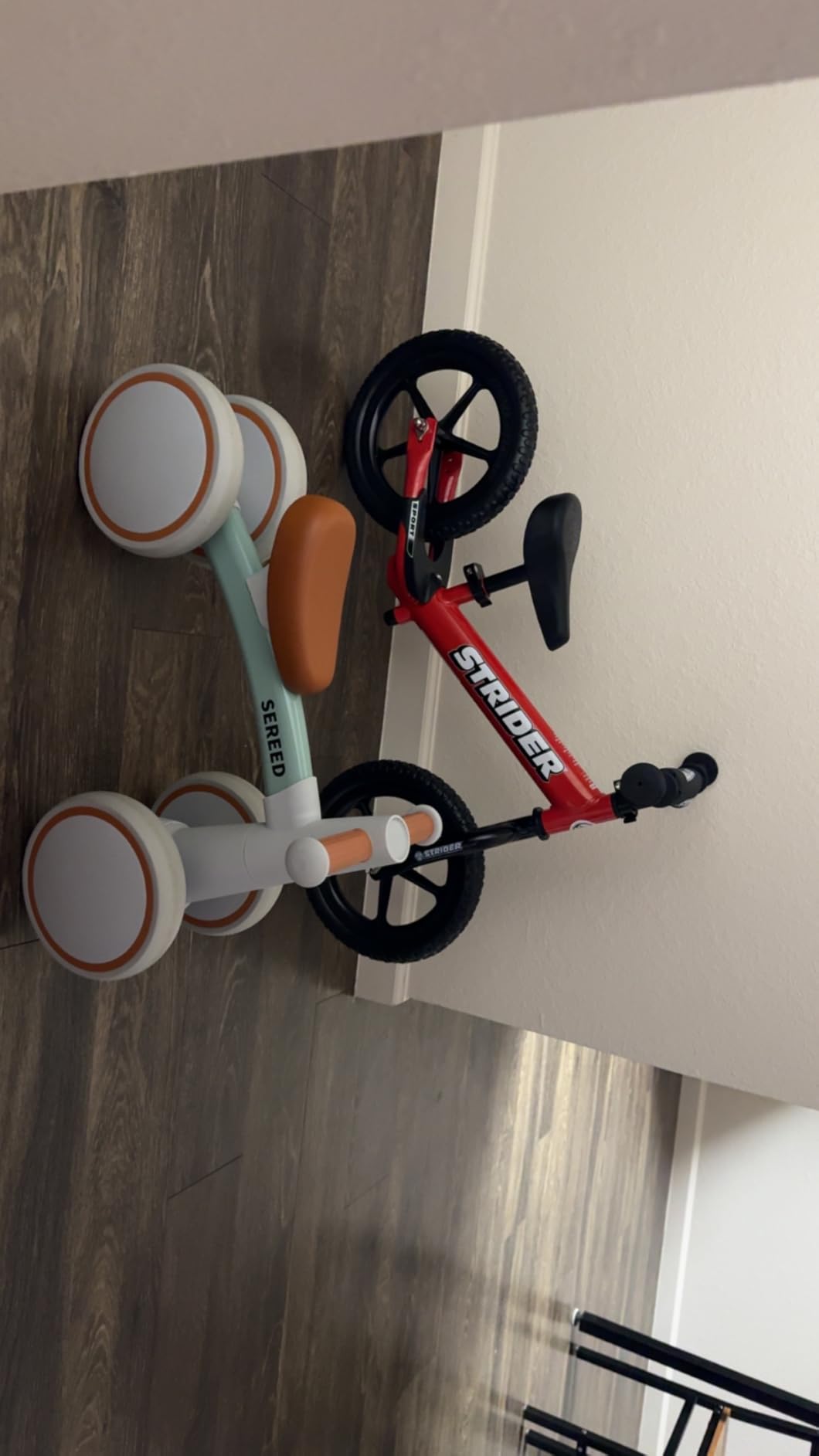 Strider 12 Sport, No Pedal Balance Bike for Kids Ages 1–4 Years, Pink customer photo 1