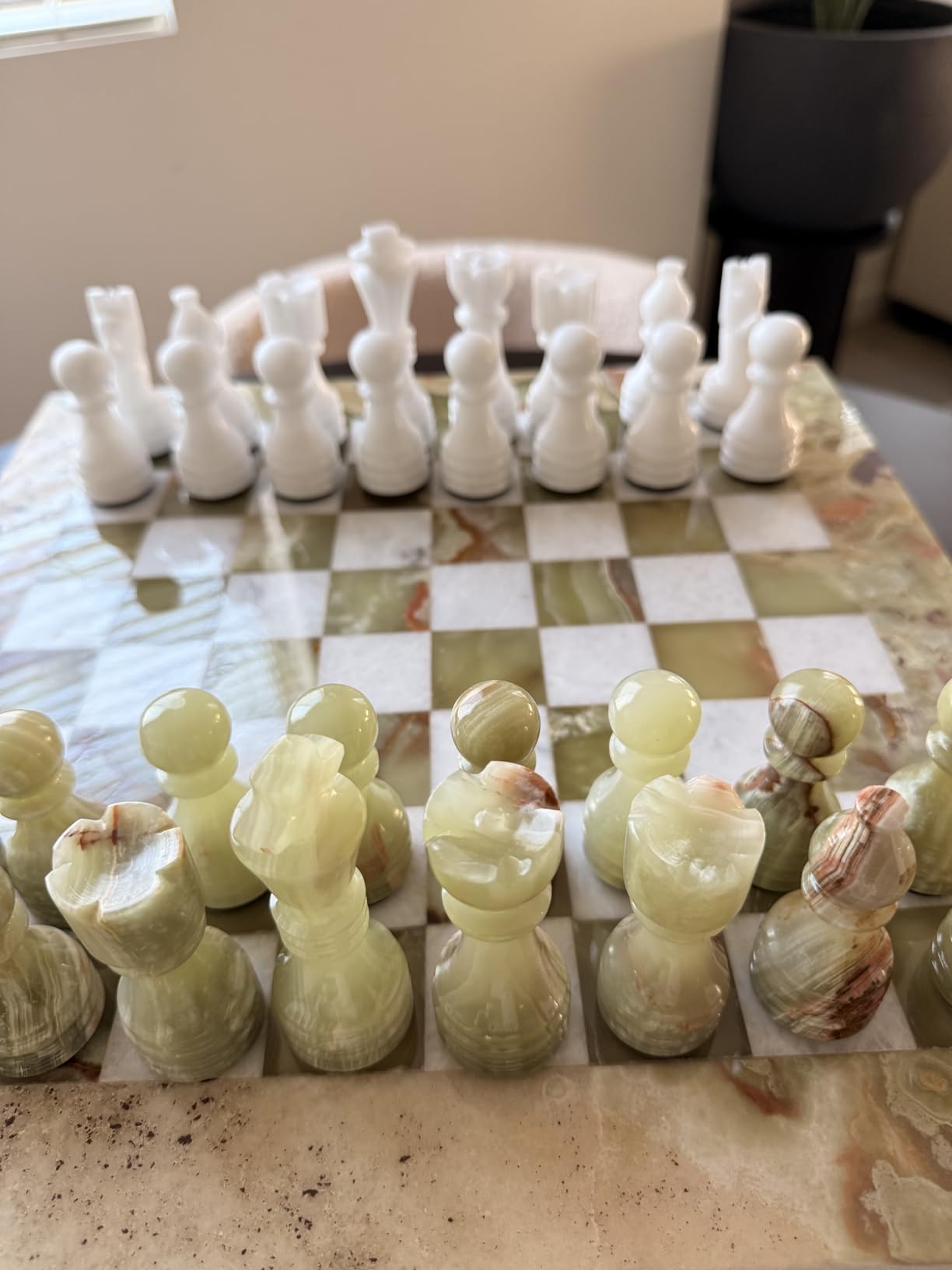 Radicaln Marble Chess Set 15