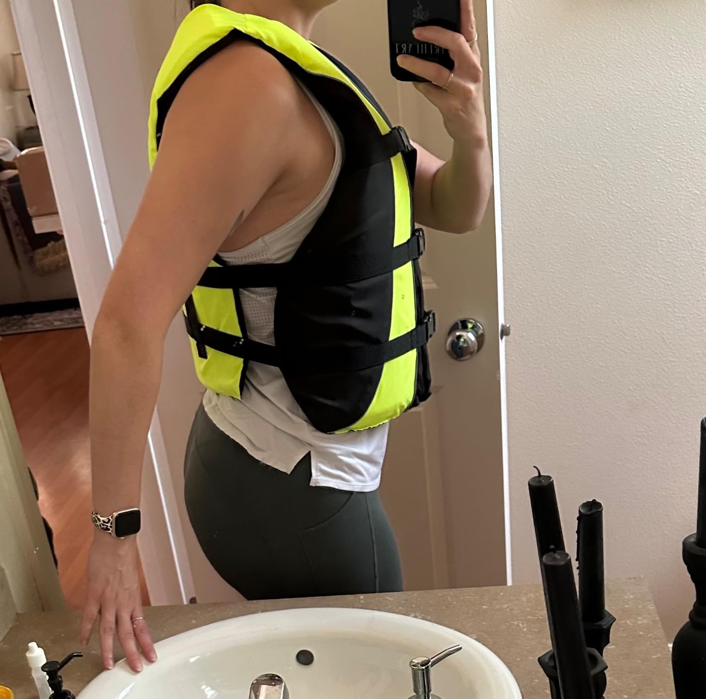 Hardcore Life Jacket Paddle Vest; Coast Guard Approved Type III PFD Life Vest Flotation Device; Jet ski, Wakeboard, Kayak; Ideal Extra Life Jacket for Your Pontoon Boat customer photo 2