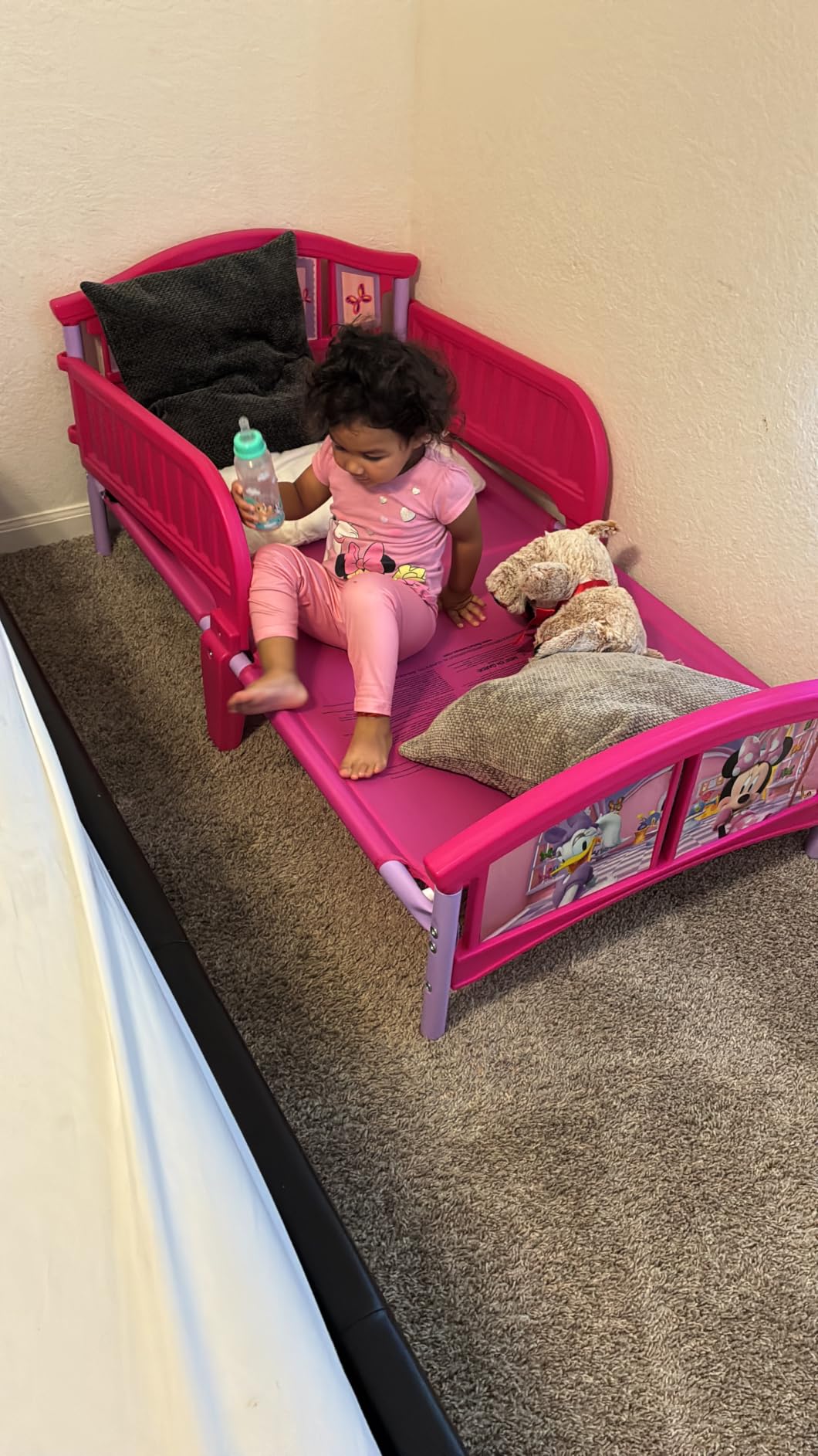 Delta Children Plastic Toddler Bed, Disney Minnie Mouse customer photo 1