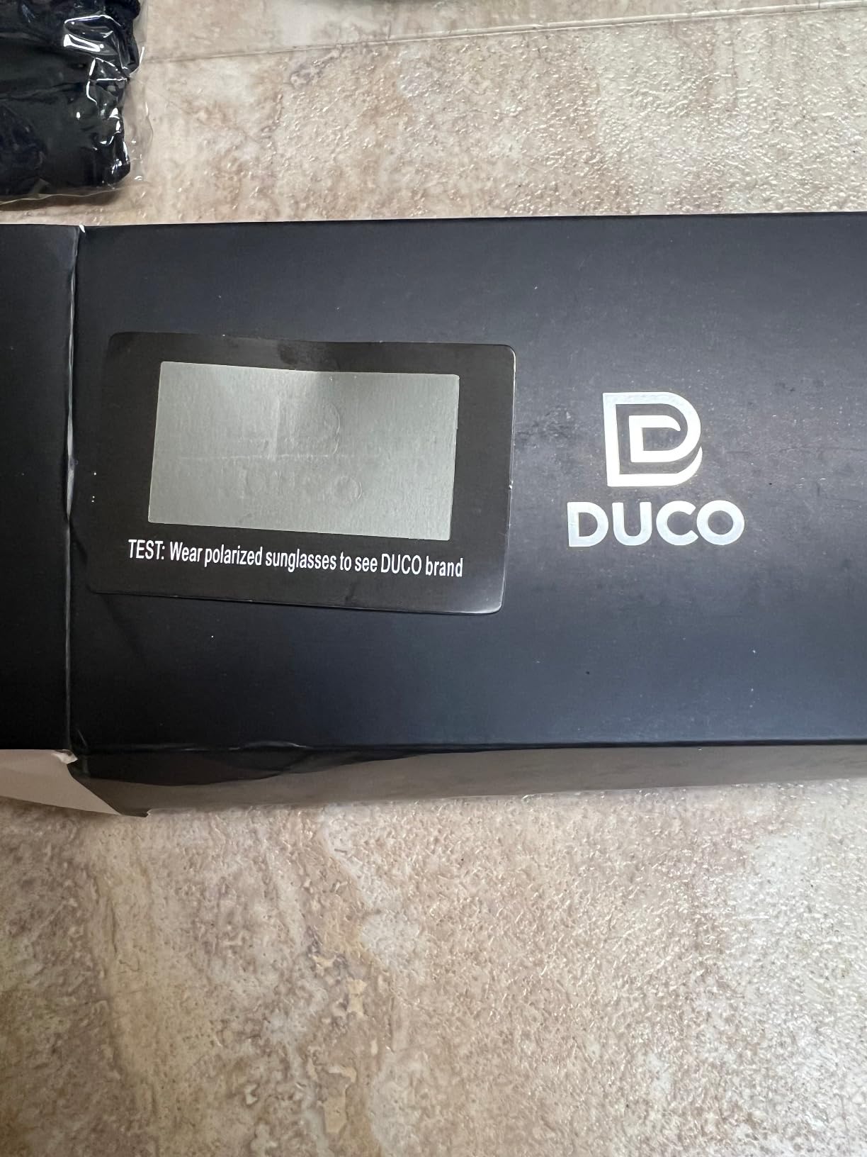 DUCO Mens Sports Polarized Sunglasses UV Protection Sunglasses for Men 8177 customer photo 1