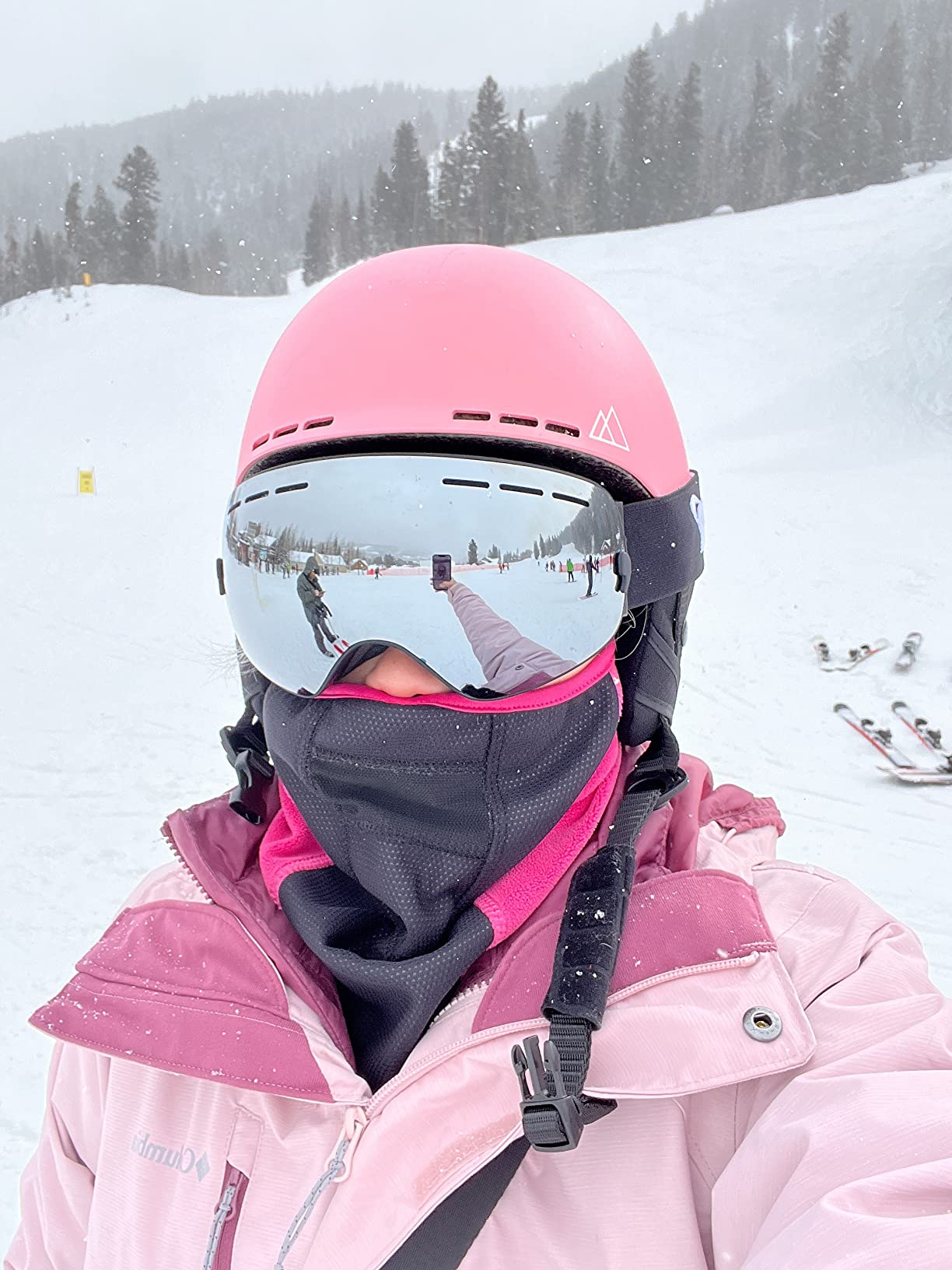 ZIONOR X Ski Goggles - OTG Snowboard Goggles Detachable Lens for Men Women Adult customer photo 2