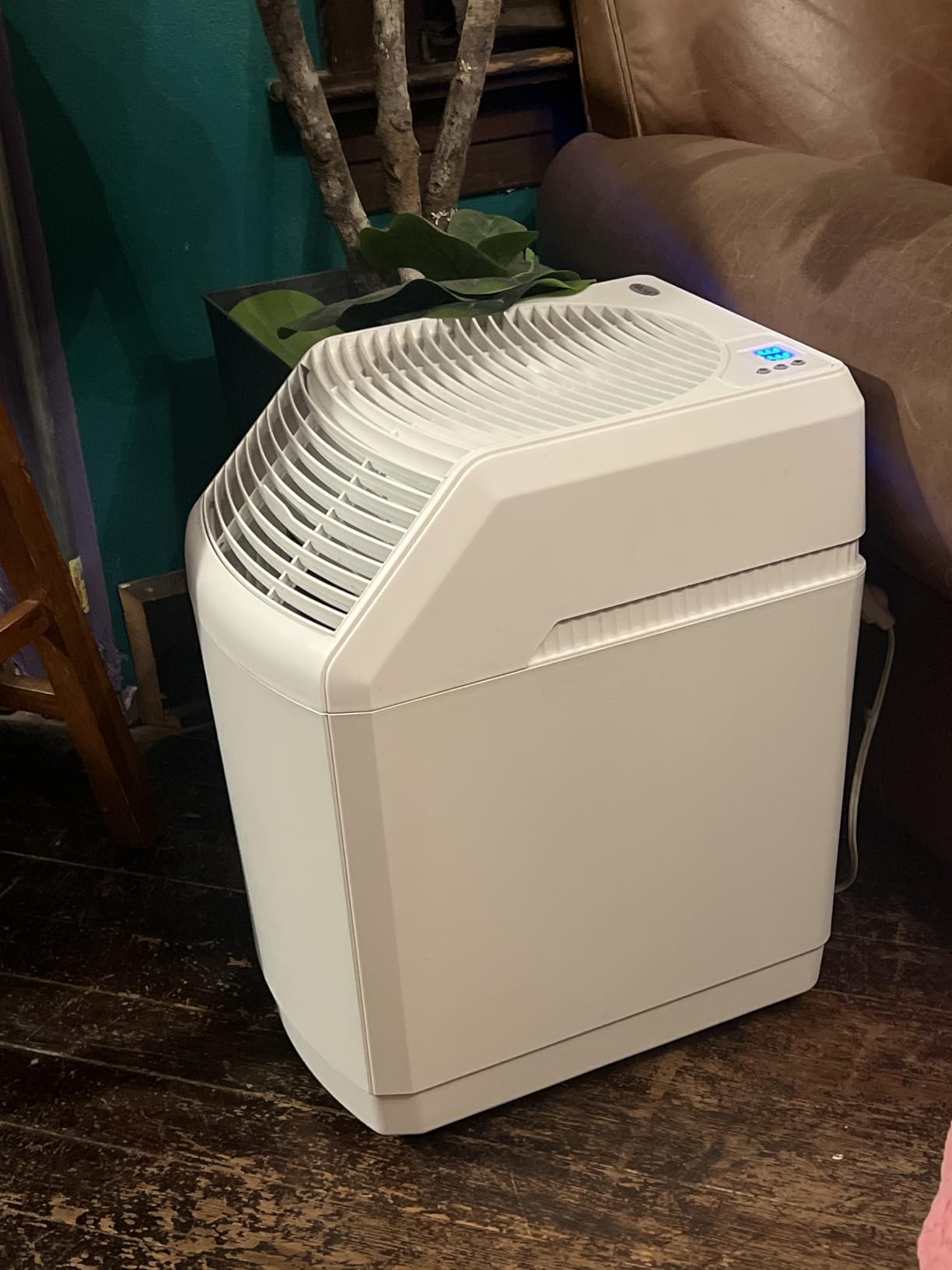 AIRCARE Space Saver Large Evaporative Whole House Commercial 6 Gallon Humidifier for Large Rooms 2,700 sq ft. With Digital Controls, Auto Humidistat and Automatic Shut Off customer photo 2