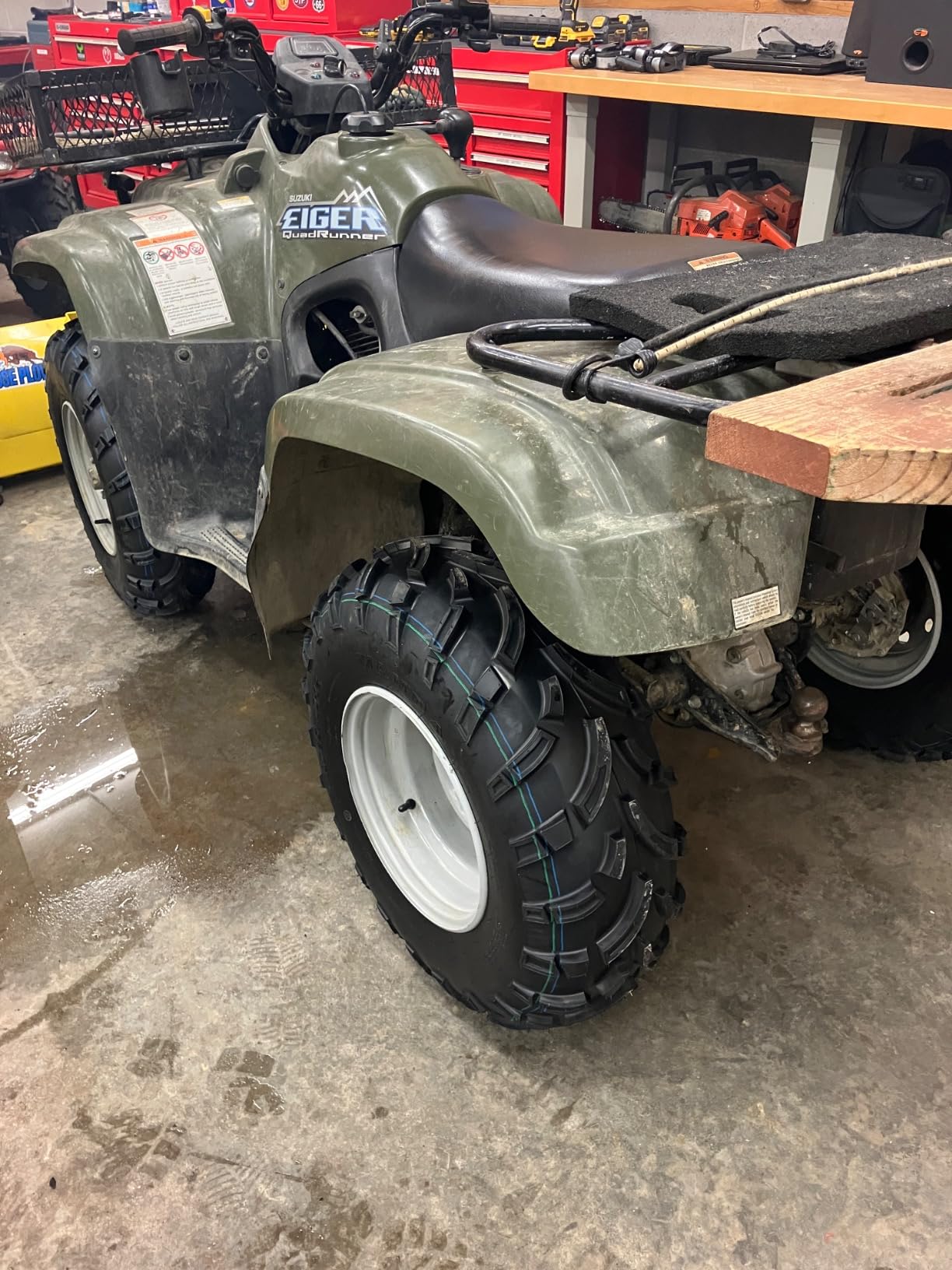 WANDA ATV/UTV Tires 25x8-12 25x8x12 6-Ply Light Mud Tires, Set 2-10243 customer photo 1