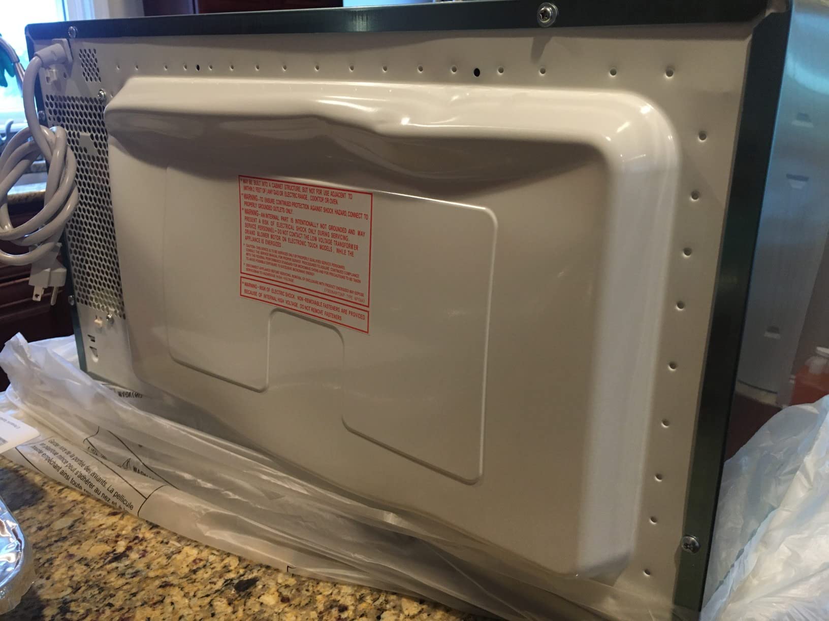 Panasonic Microwave Oven with Cyclonic Wave Inverter Technology, 1250W, 2.2 cu.ft. Countertop Microwave with Genius Sensor One-Touch Cooking – NN-SD975S (Stainless Steel/Silver) customer photo 2