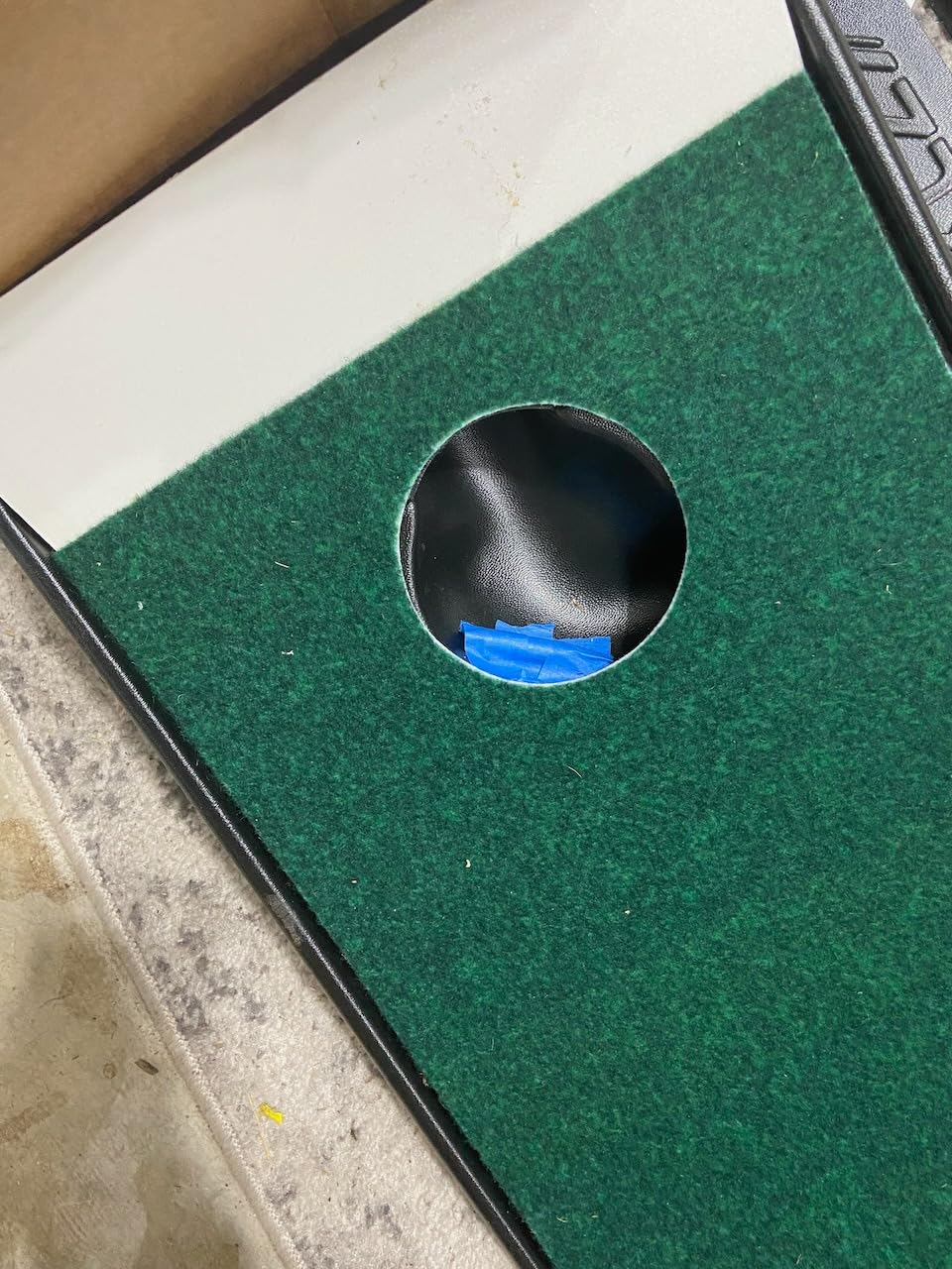 SKLZ Putting Green: Perfect Your Golf Skills with Realistic Home Practice - Improve Your Putting Stroke, Lower Your Scores, and Enjoy Convenient, Training Anytime, Anywhere! customer photo 1