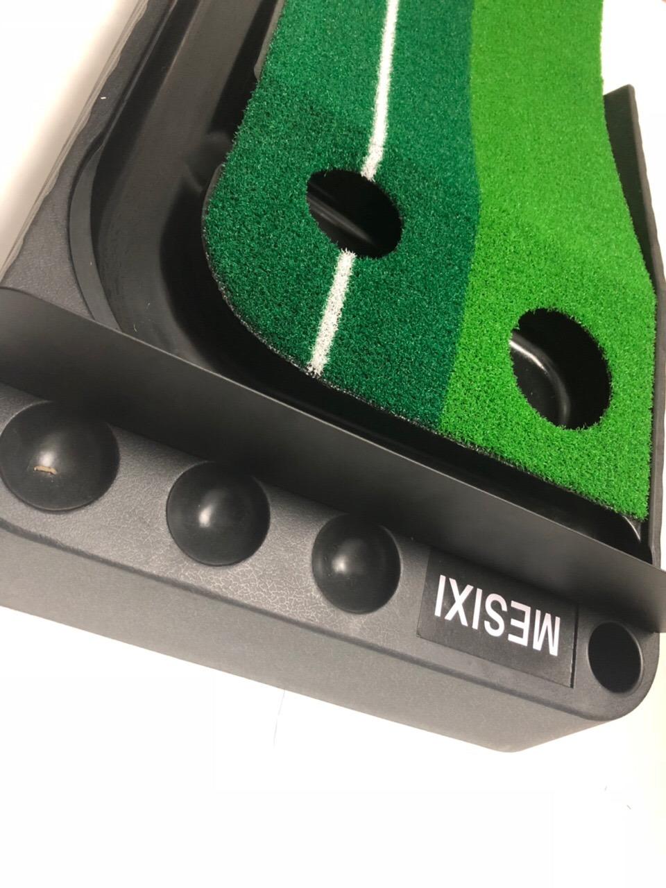SKLZ Putting Green: Perfect Your Golf Skills with Realistic Home Practice - Improve Your Putting Stroke, Lower Your Scores, and Enjoy Convenient, Training Anytime, Anywhere! customer photo 2