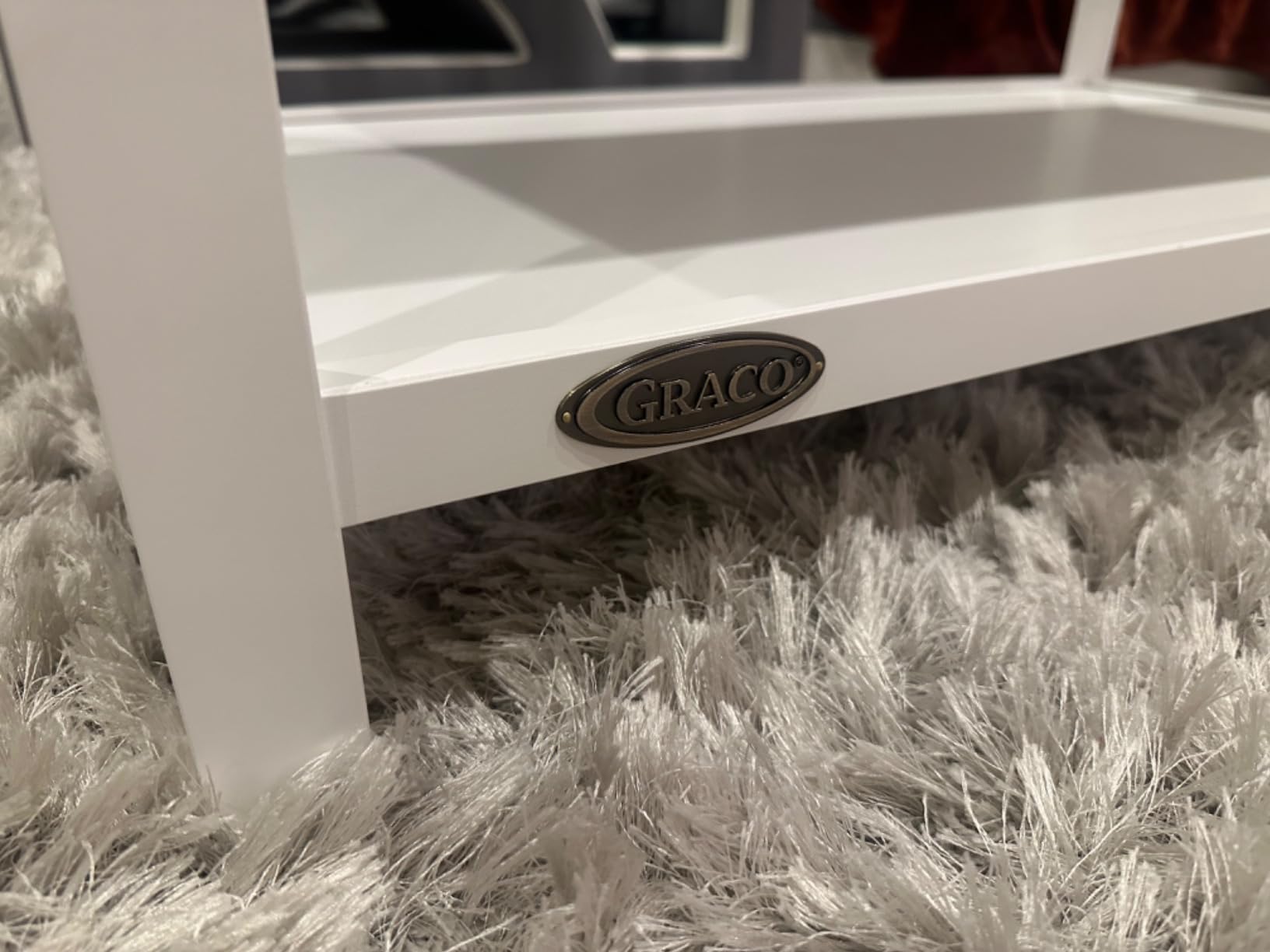 Graco Changing Table with Water-Resistant Changing Pad, Pebble Gray customer photo 1