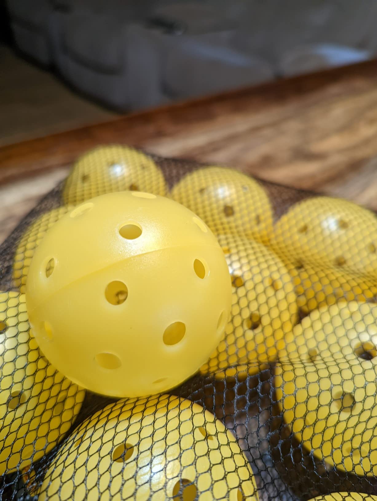 Tourna Strike Outdoor Pickleballs (12 Pack) - USAPA Approved, Optic Yellow (PIKL-12-OY-O) customer photo 2
