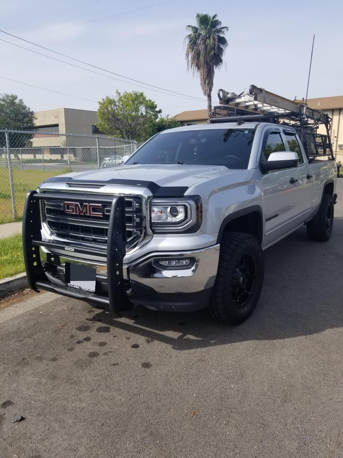Go Rhino 3000 Series Center Grill Guard | Mild Steel, Black | 3174B | Fits 2014-2018 Chevrolet Silverado 1500; 2016-2018 GMC Sierra 1500 (See Description) customer photo 1