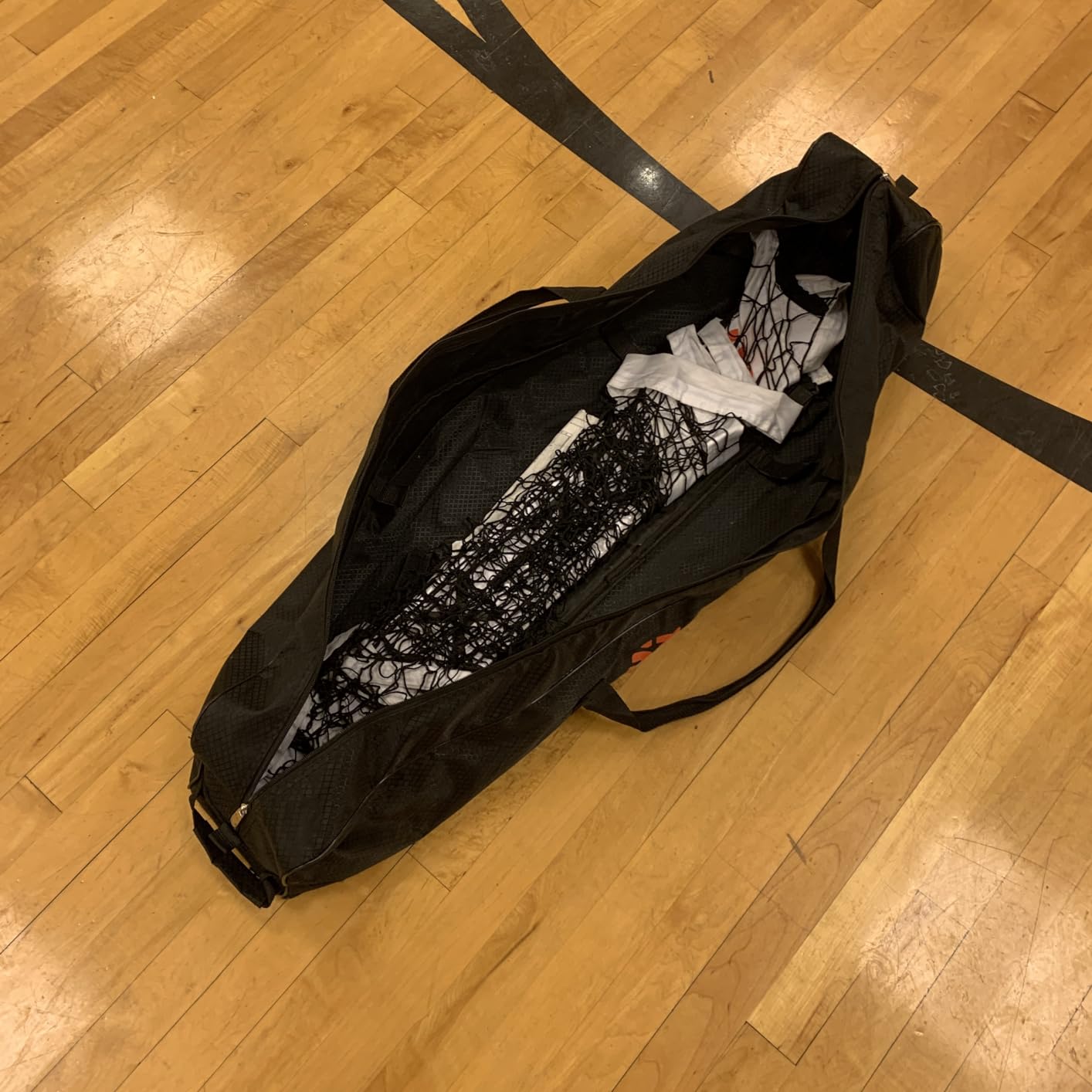 ONIX Pickleball 2-in-1 Regulation-Size Portable Net and Practice Net Set Includes Carrying Case with Wheels customer photo 1