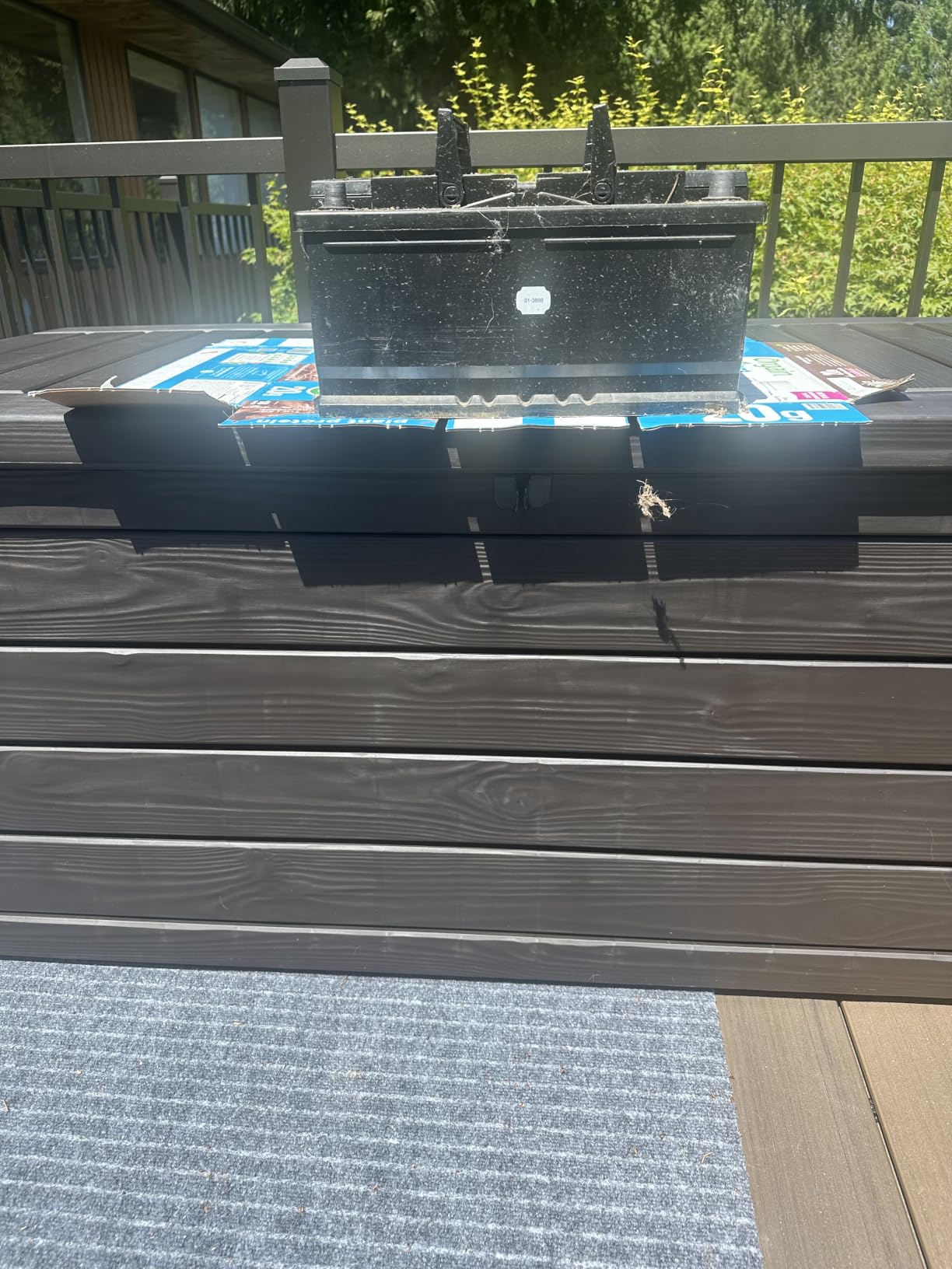 Keter Westwood 150 Gal Outdoor Storage Box for Patio and Pool Accessories customer photo 2