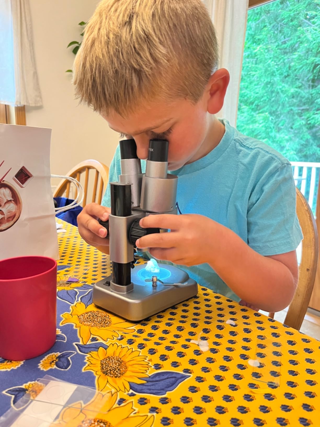 National Geographic Dual LED Microscope Science Kit for Kids Ages 8-12 customer photo 1