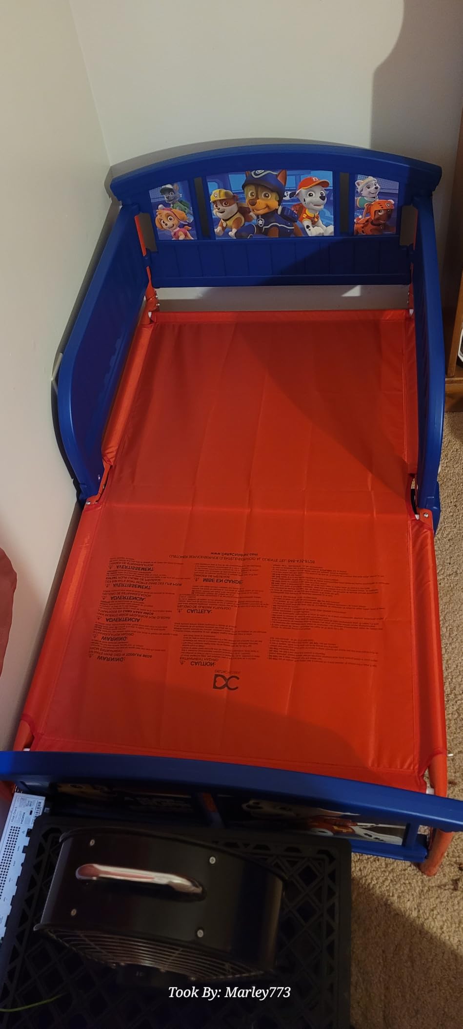 Delta Children Plastic Toddler Bed, Nick Jr. PAW Patrol customer photo 1