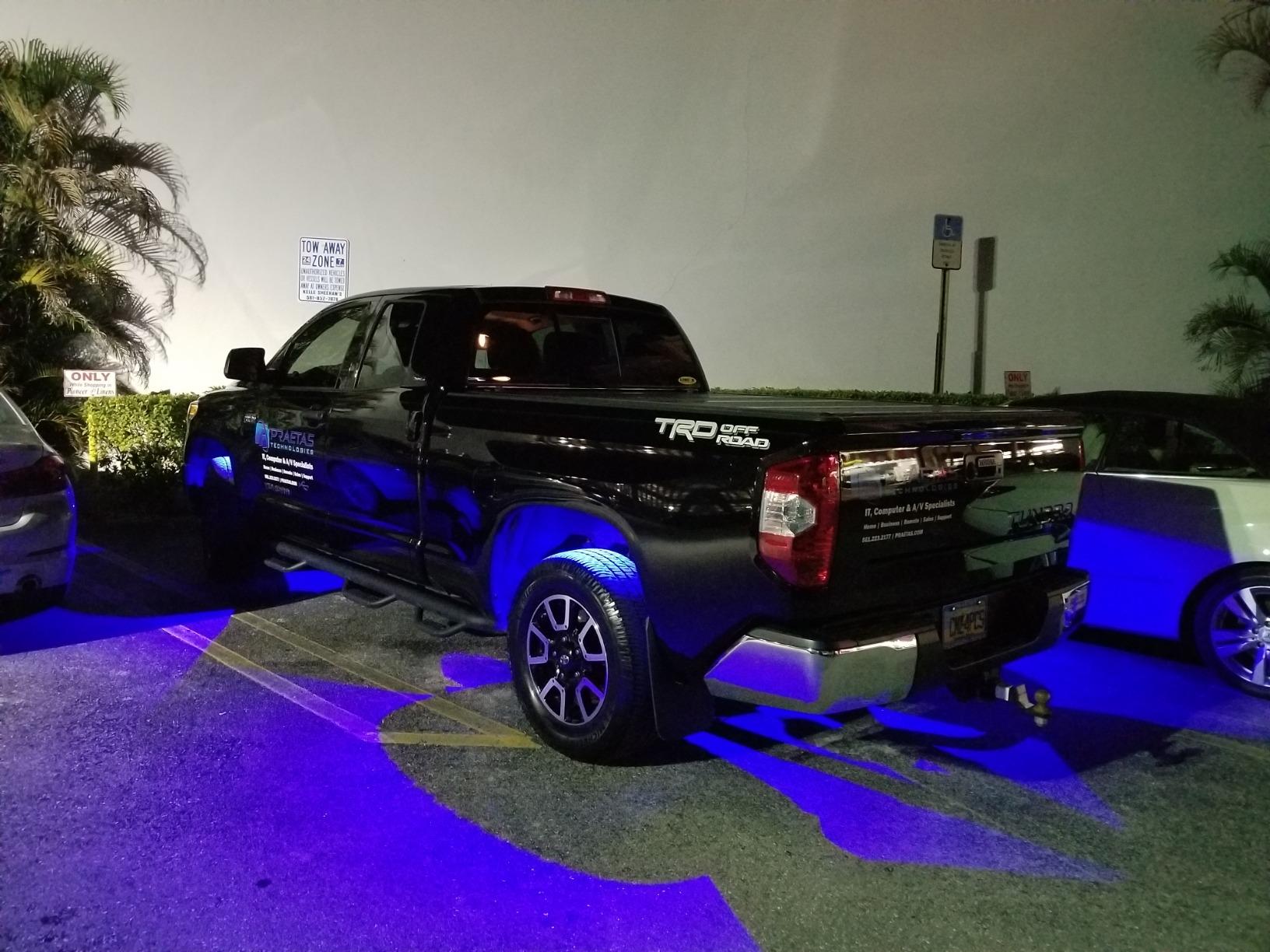 6 Pods LED Rock Lights, Ampper Waterproof LED Neon Underglow Light for Car Truck ATV UTV SUV Offroad Boat Underbody Glow Trail Rig Lamp (Green) customer photo 1