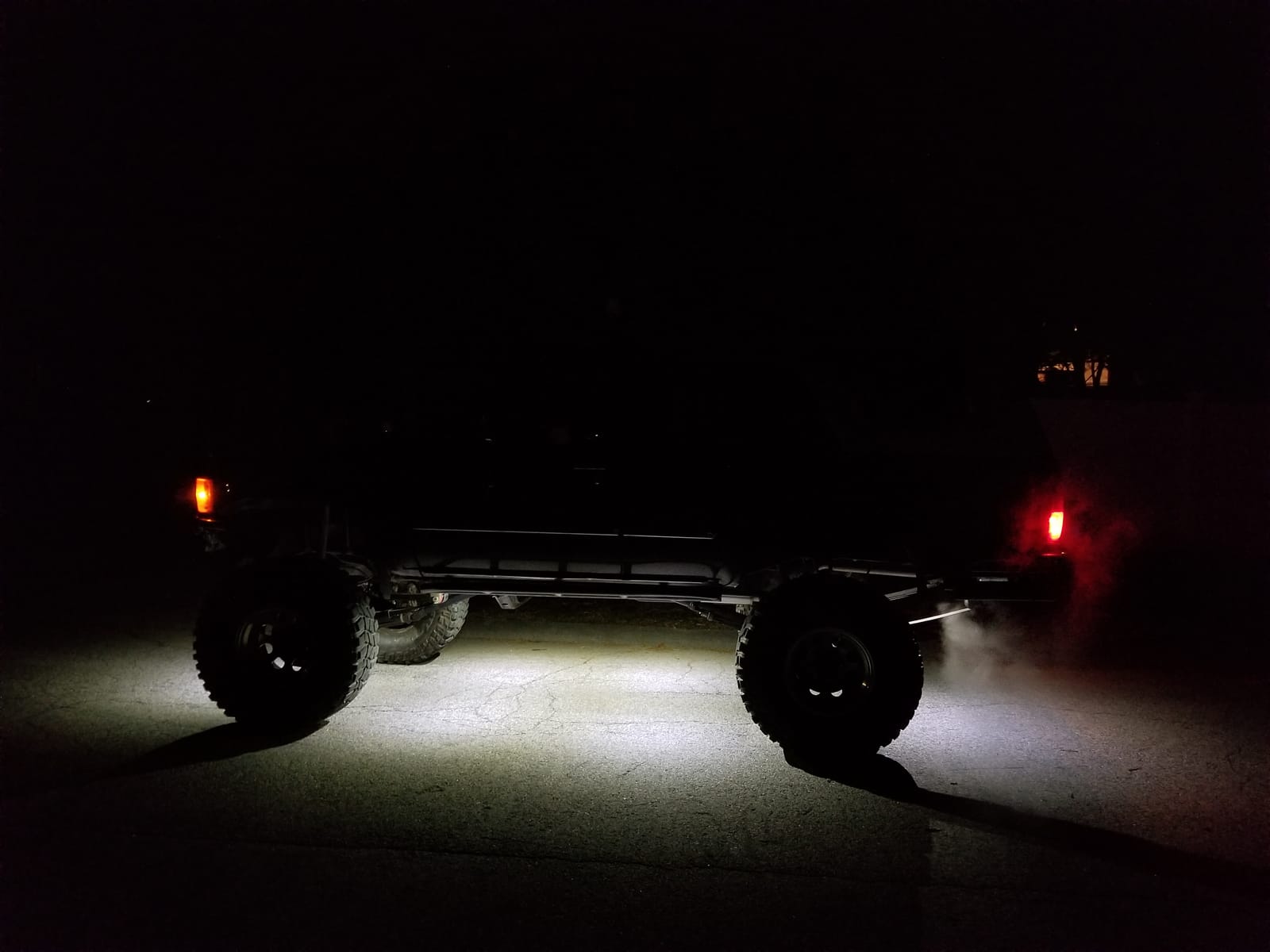 6 Pods LED Rock Lights, Ampper Waterproof LED Neon Underglow Light for Car Truck ATV UTV SUV Offroad Boat Underbody Glow Trail Rig Lamp (Green) customer photo 2