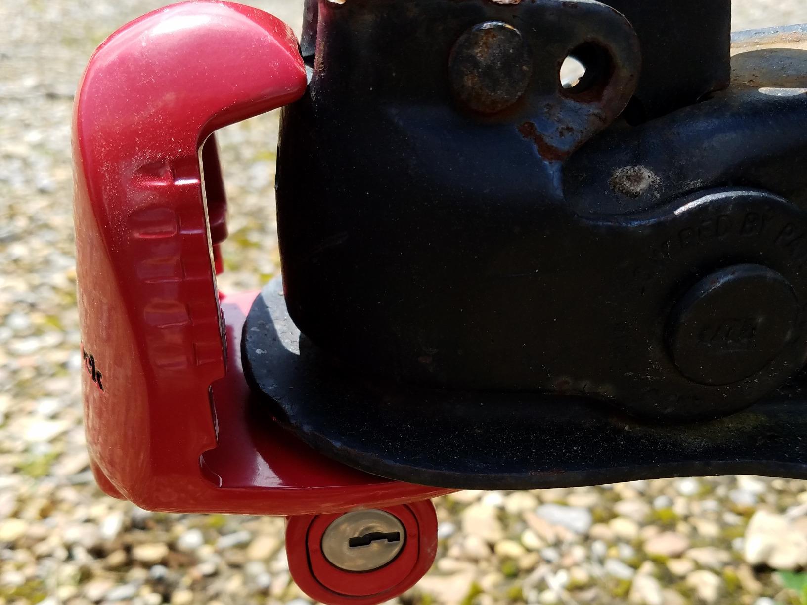 Master Lock Trailer Lock, Trailer Hitch Lock fits 1-7/8