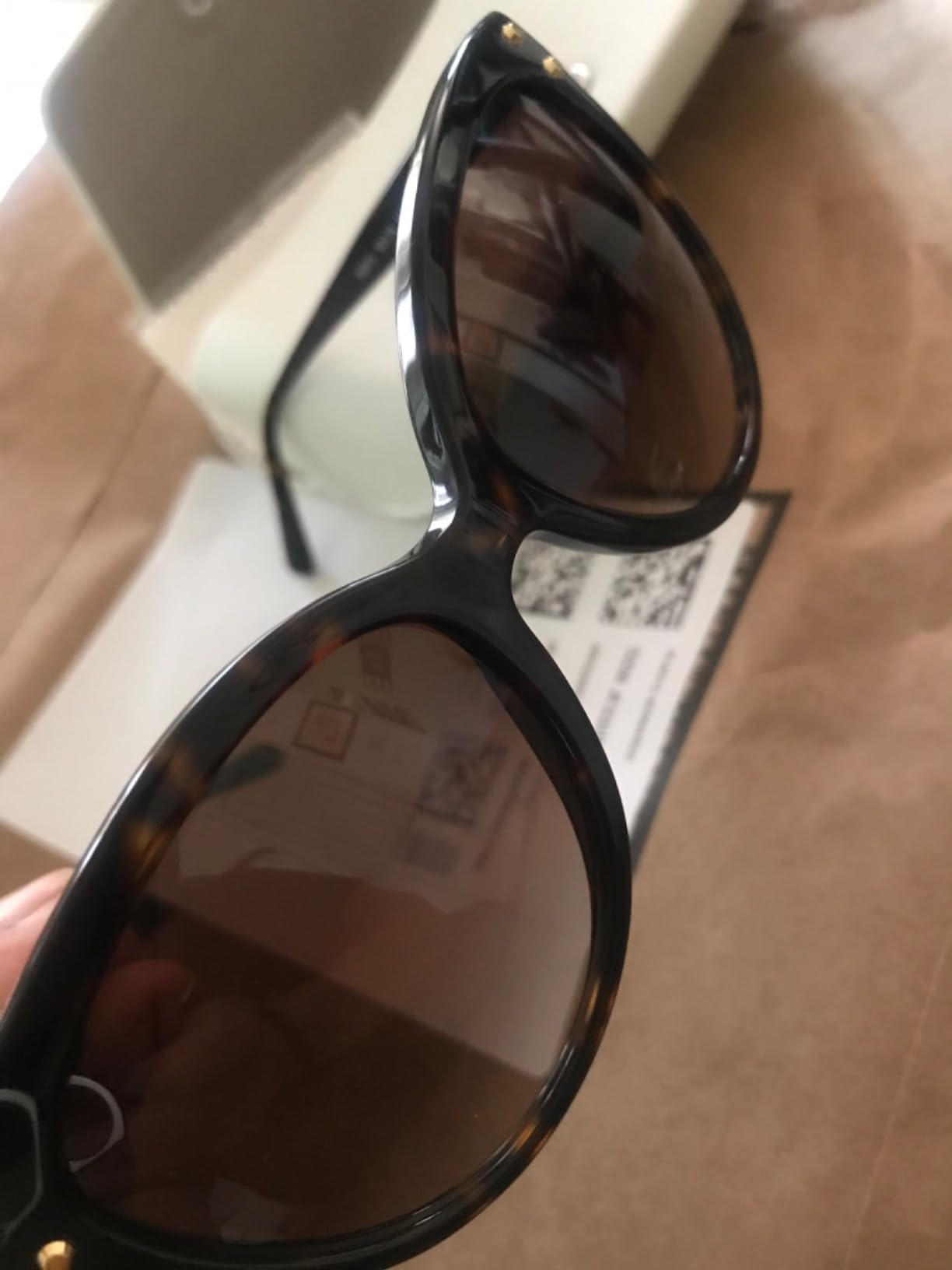 Michael Kors Jan MK2045 55mm Dark Tortoise Acetate/Brown Gradient One Size customer photo 1