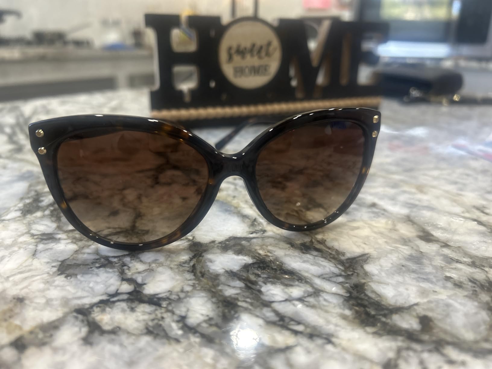 Michael Kors Jan MK2045 55mm Dark Tortoise Acetate/Brown Gradient One Size customer photo 2