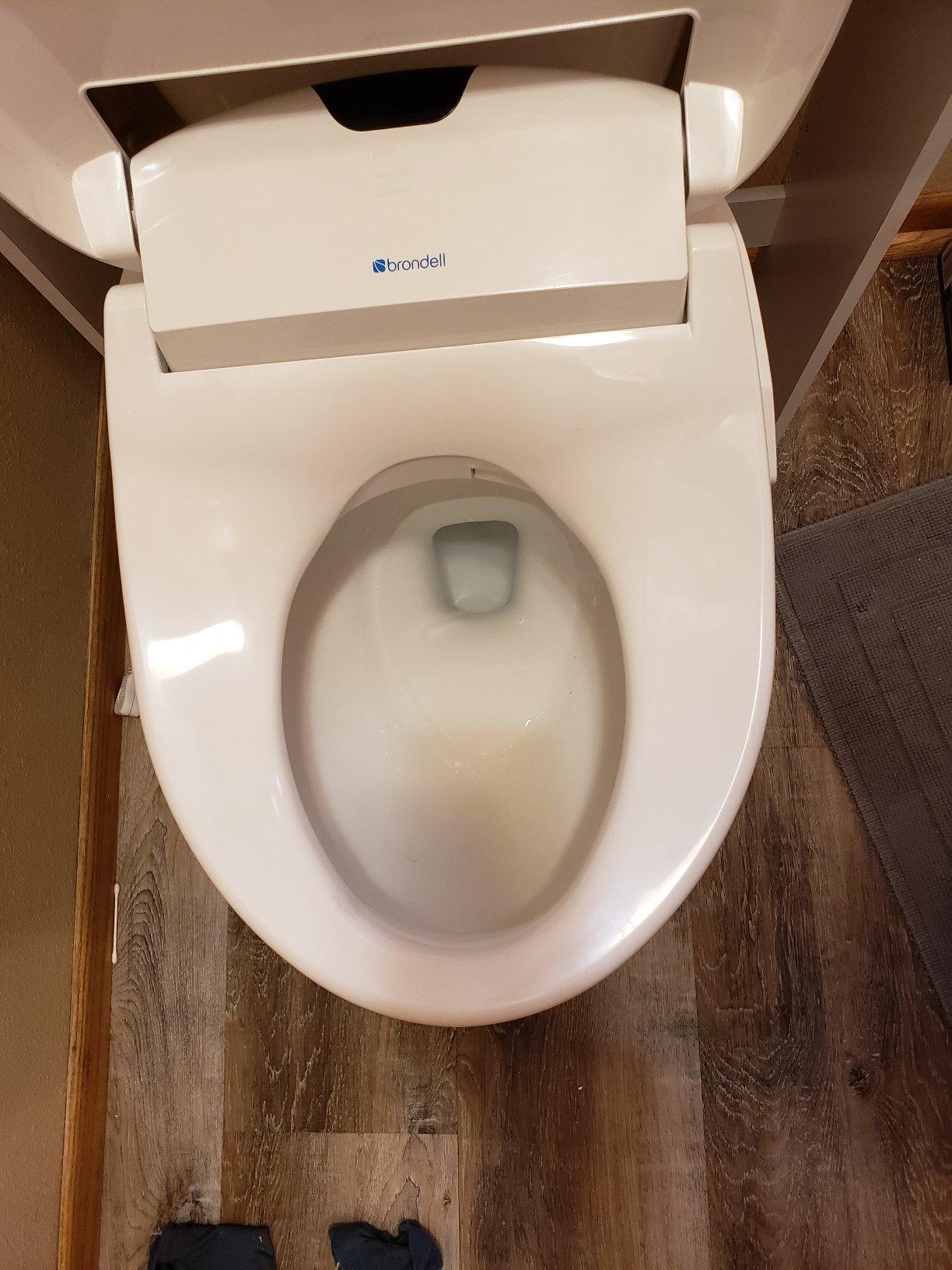 Brondell Bidet Toilet Seat S1400, Smart Toilet Seat, Dual Stainless-Steel, Self-Cleaning Nozzle With Clean Plus Technology, Endless Warm Water Bidet, Warm Air Dryer-Nightlight, Heated Seat, Elongated customer photo 2