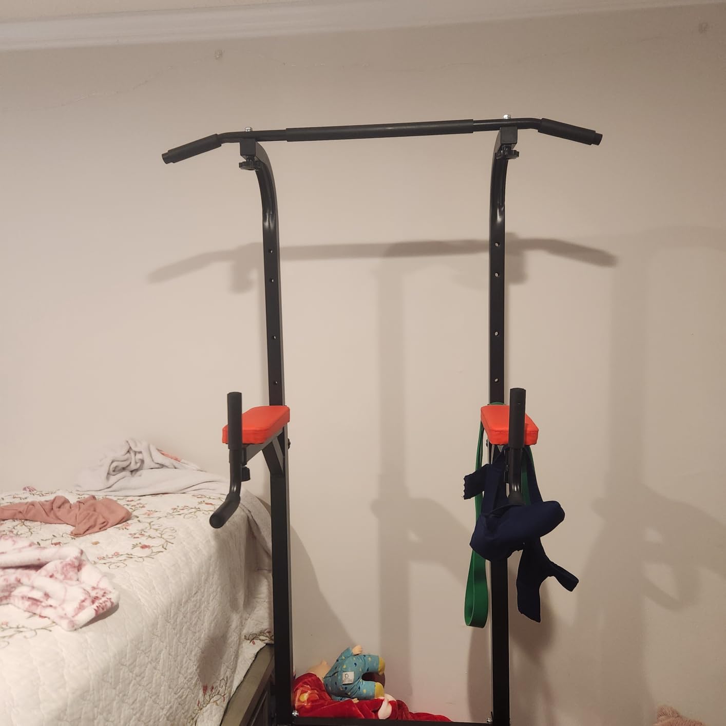 RELIFE REBUILD YOUR LIFE Pull Up Bar Free Standing Power Tower for Home Gym customer photo 2