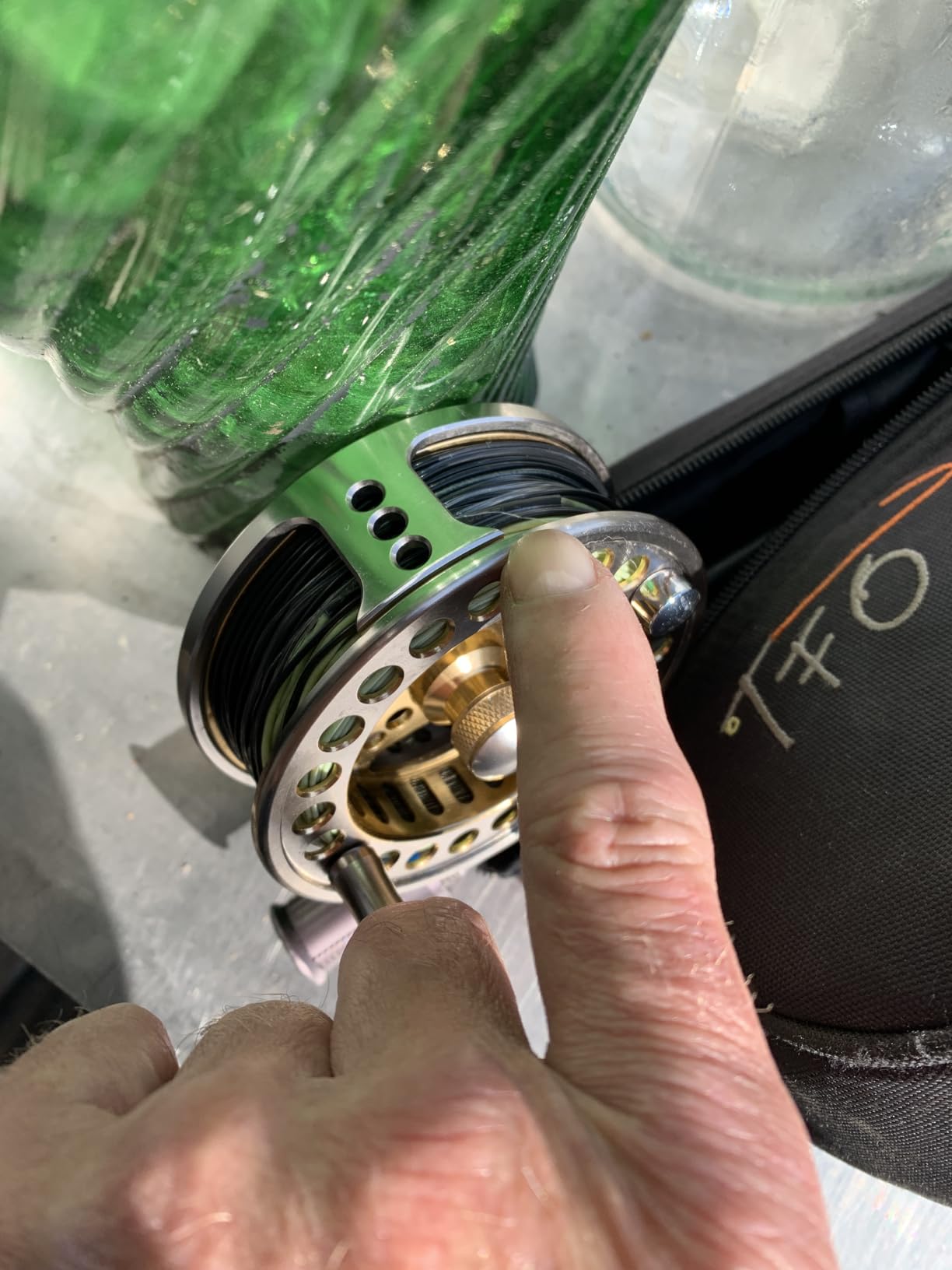 Sougayilang Fly Fishing Reel Large Arbor 2+1 BB with CNC-machined Aluminum Alloy Body and Spool in Fly Reel customer photo 2