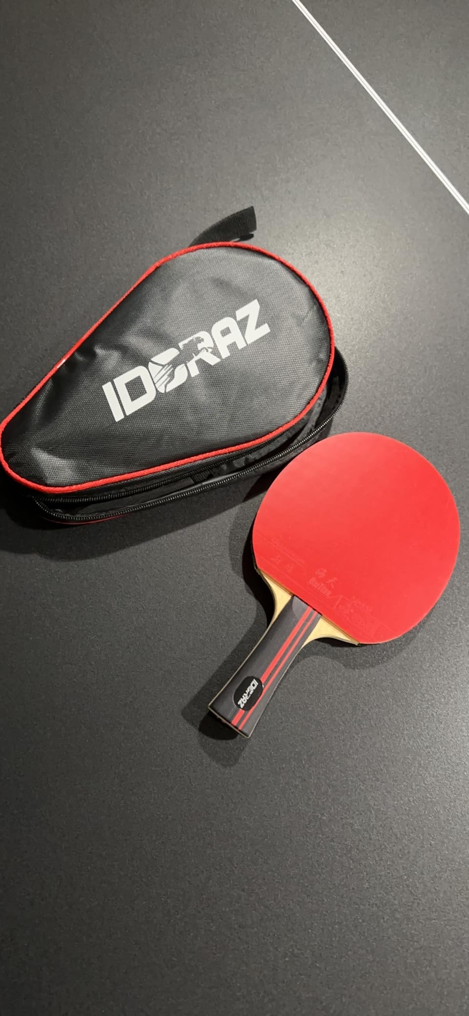 Professional Ping Pong Paddle with ITTF Rubber and Carrying Case customer photo 1