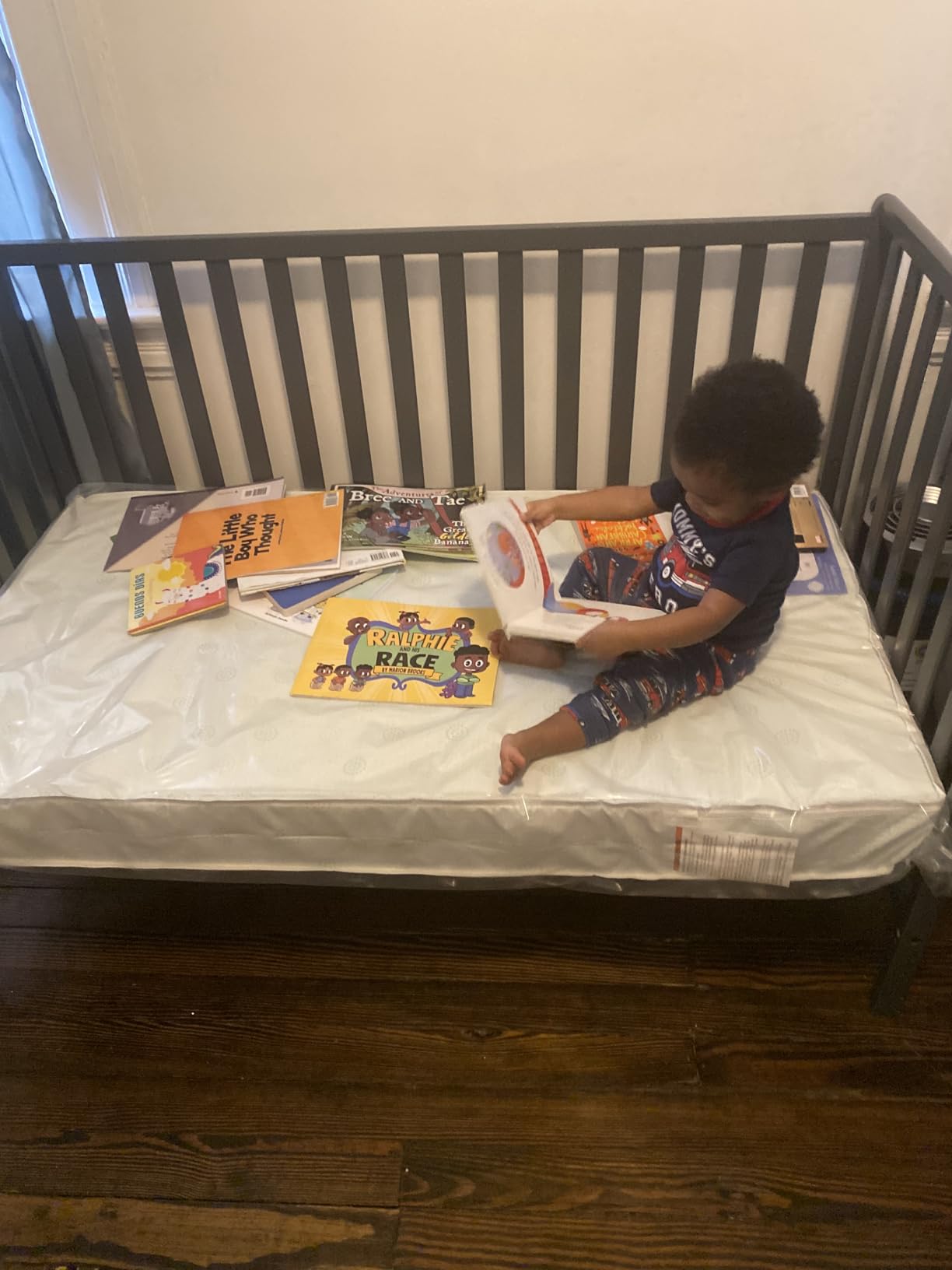 Delta Children Heartland 4-in-1 Convertible Crib - Greenguard Gold Certified, Bianca White customer photo 2