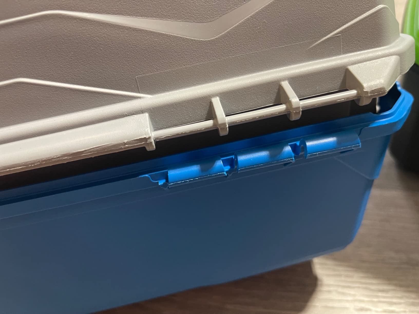 Flambeau Outdoors 6382 2-Tray Tackle Box, 15 Compartments, Blue and Gray customer photo 1