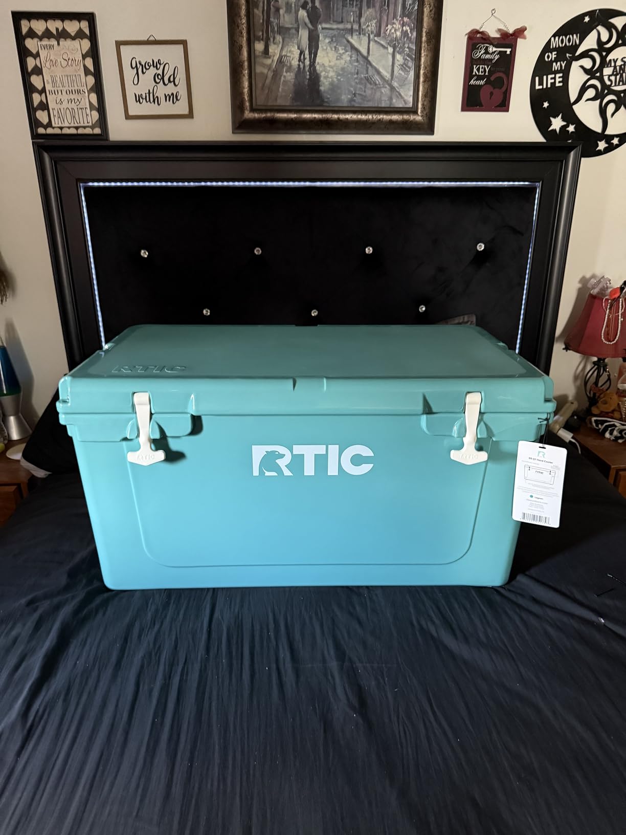 RTIC 65 QT Ultra-Tough Hard Cooler | Portable Hard Ice Chest Box for Beach, Drinks, Camping, Picnic, Fishing, Boat and Barbecue customer photo 1