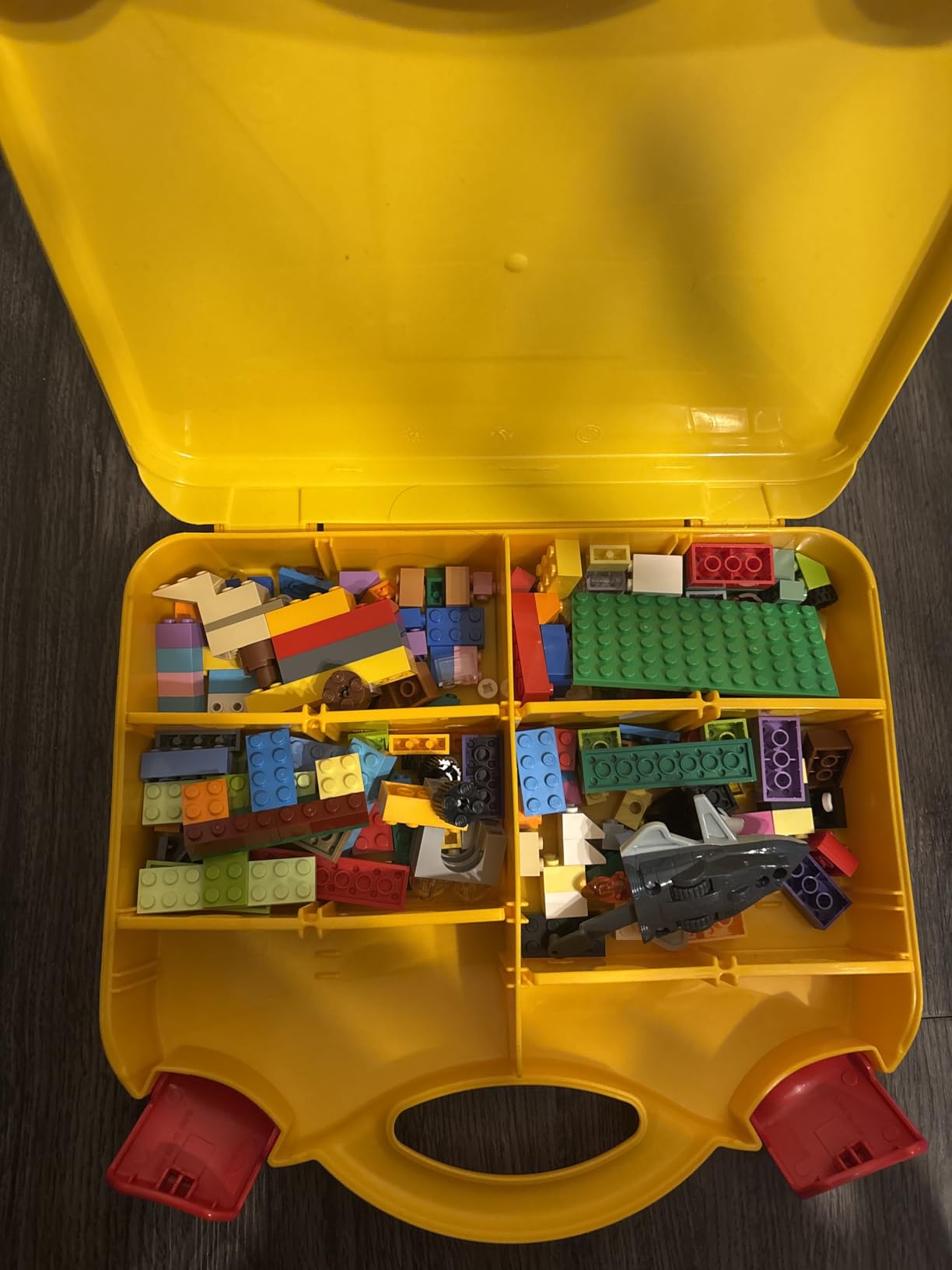LEGO Classic Creative Suitcase 10713 - Includes Sorting Storage Organizer Case with Fun Colorful Building Bricks, Preschool Learning Toy for Kids, Boys and Girls Ages 4 Years Old and Up customer photo 1