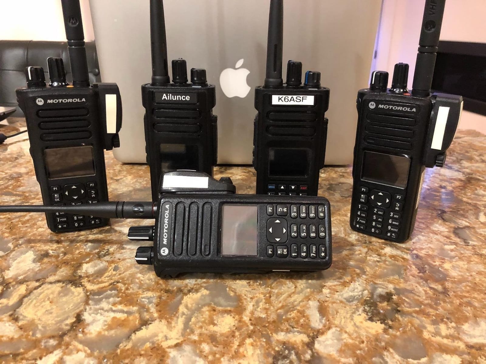 HD1 Intercom Ham Radio,IP67 Waterproof DMR Dual Band Handheld Radio customer photo 2