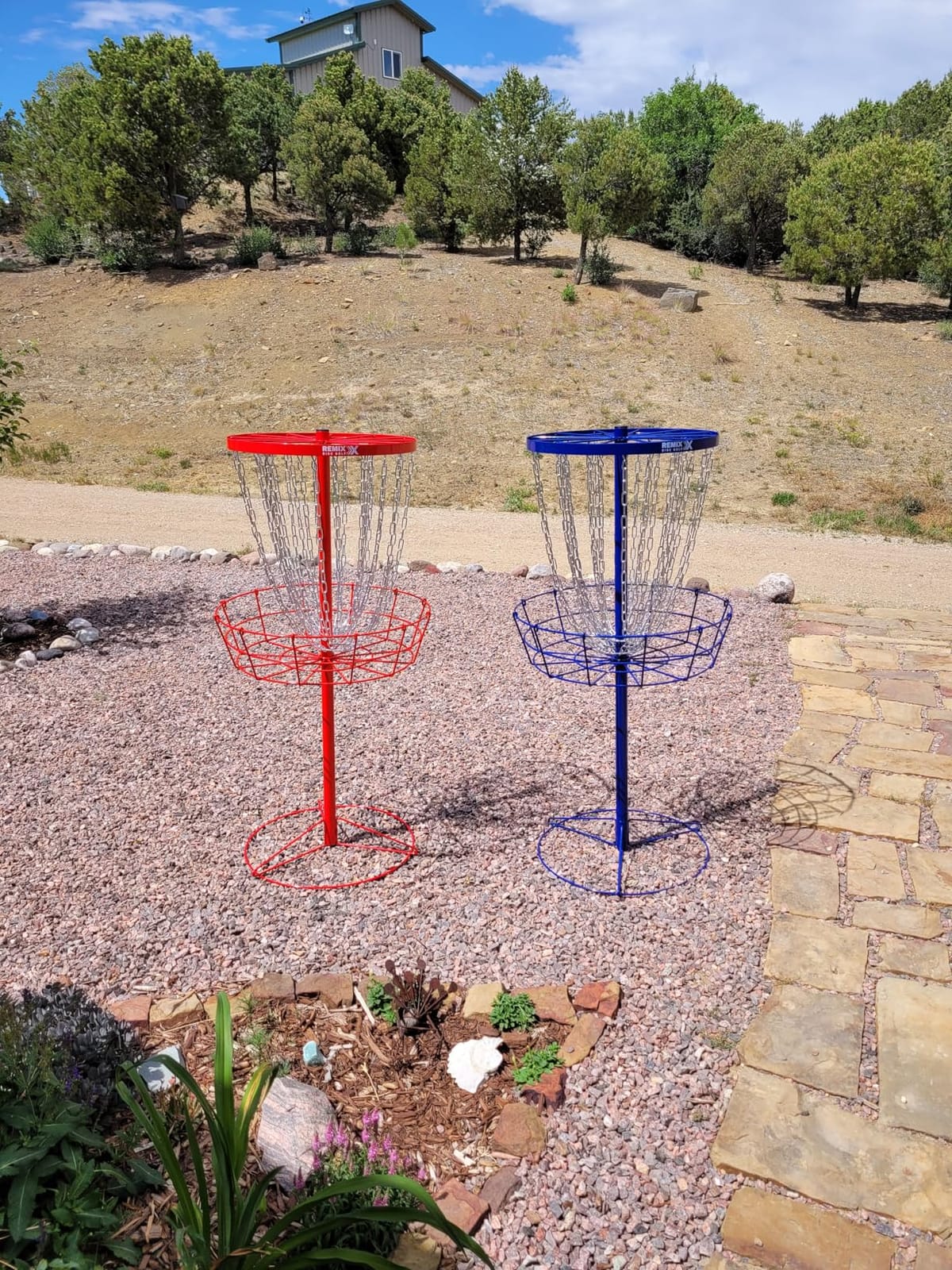 Remix Deluxe Practice Basket for Disc Golf - Choose Your Color and Style customer photo 1