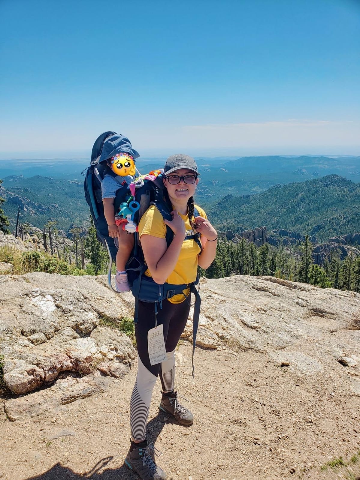 Kelty Journey Signature Child Carrier Backpack, Perfectfit Adjustable Suspension for Moms and Dads, 5 Point Safety Harness, Sunshade SPF Protection, Easy to Clean customer photo 2
