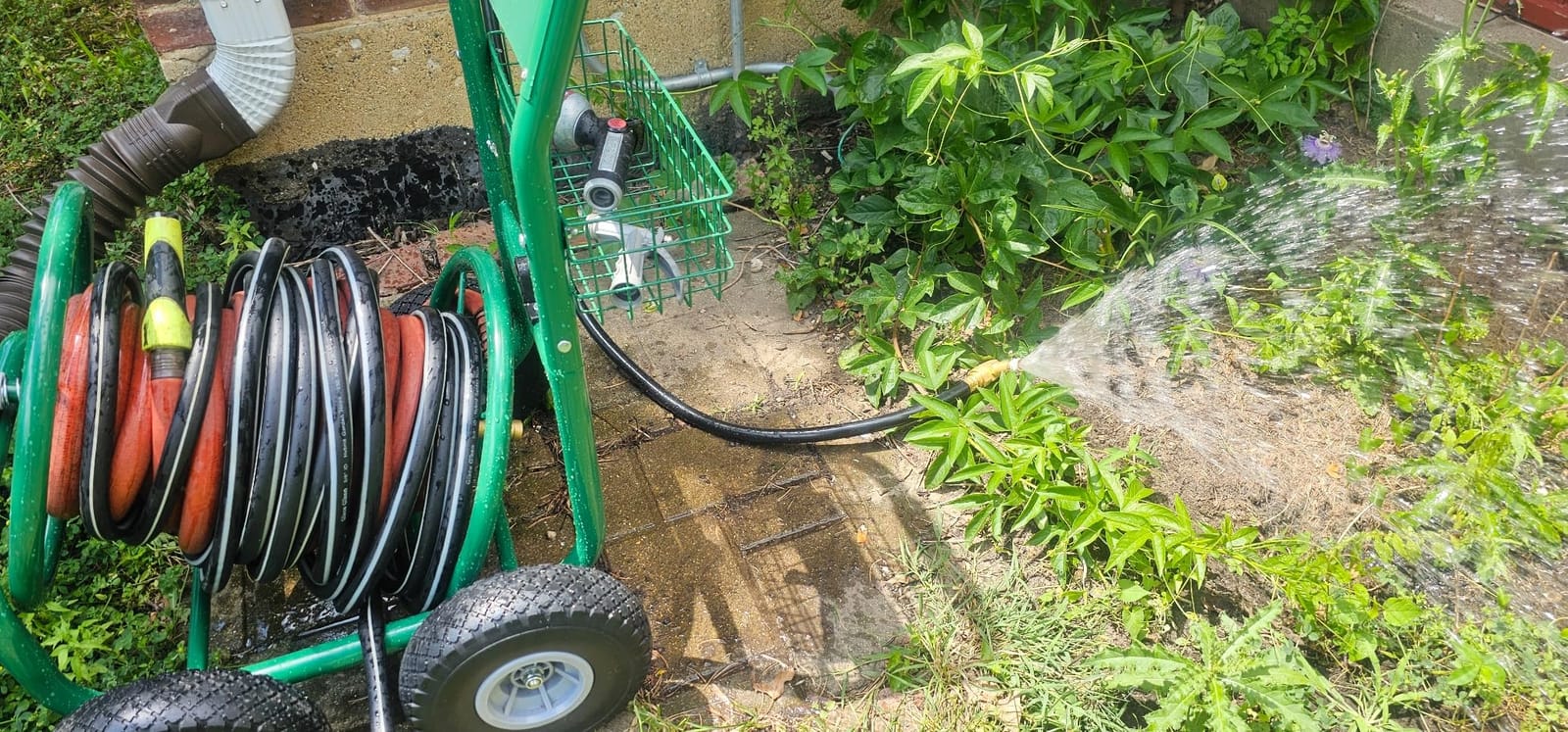 PayLessHere | Garden Hose Reel Cart | Holds Upto 300ft of 5/8