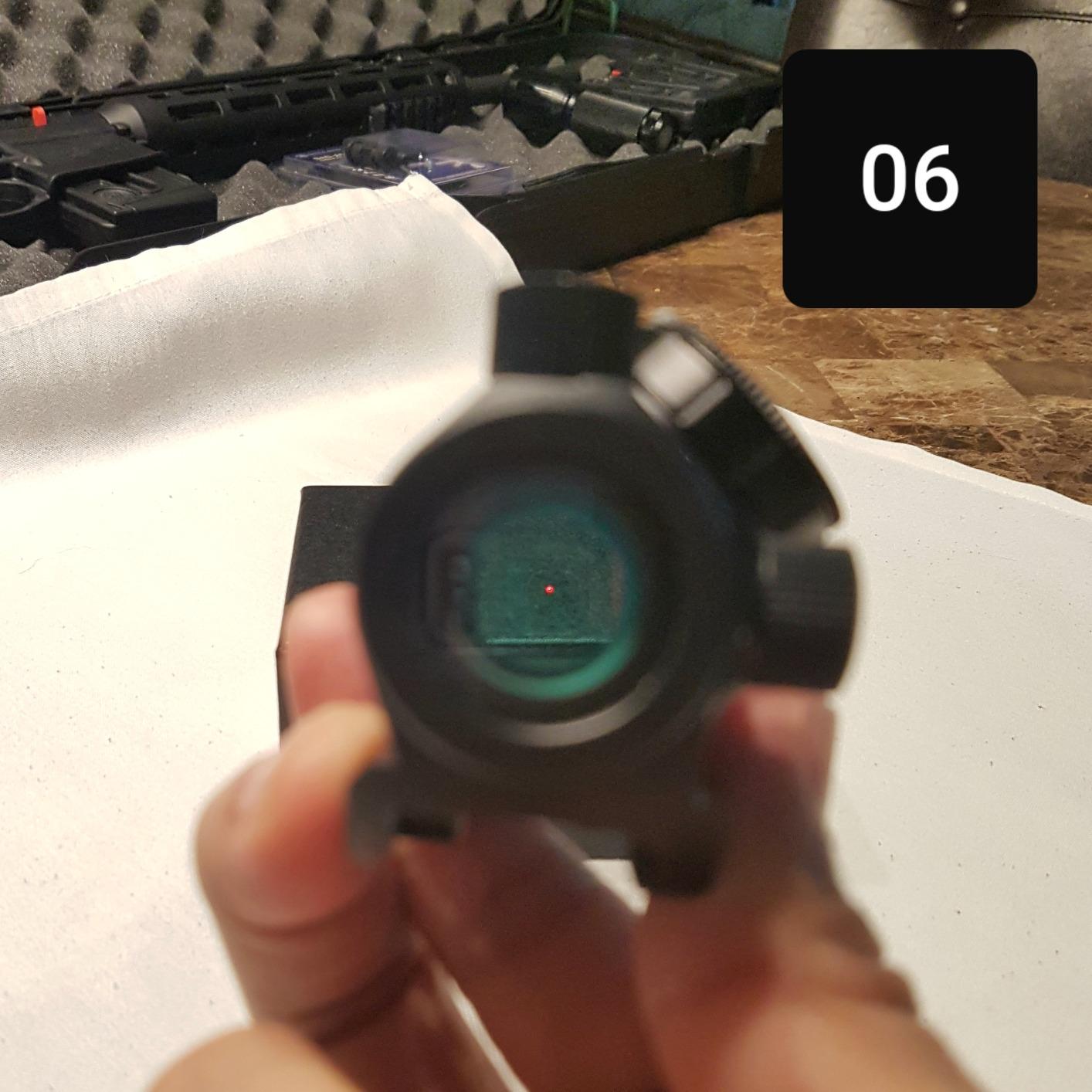 MidTen 2MOA Red Dot Sight 1x25mm Reflex Sight Waterproof & Shockproof & Fog-Proof Red Dot Scope with 1 inch Riser Mount customer photo 1