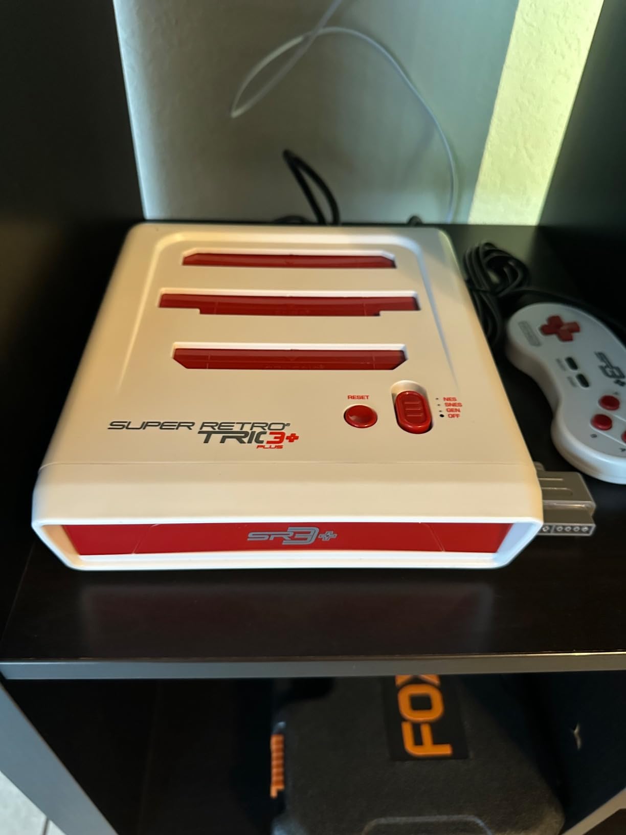 Retro-Bit Super Retro Trio HD Plus 720P 3-in-1 Console System - Red/White customer photo 1